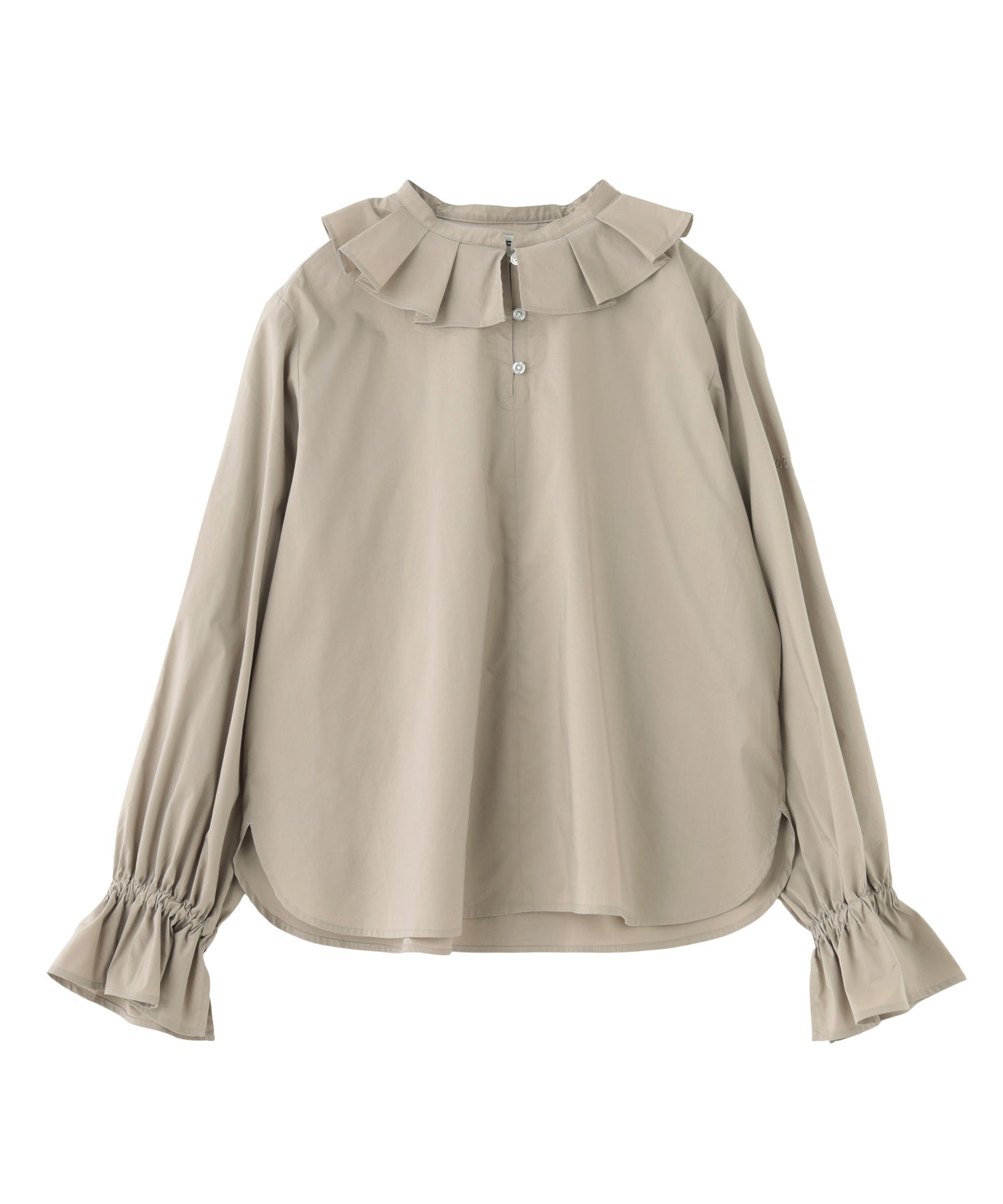 MULTI RUFFLE COLLAR BLOUSE