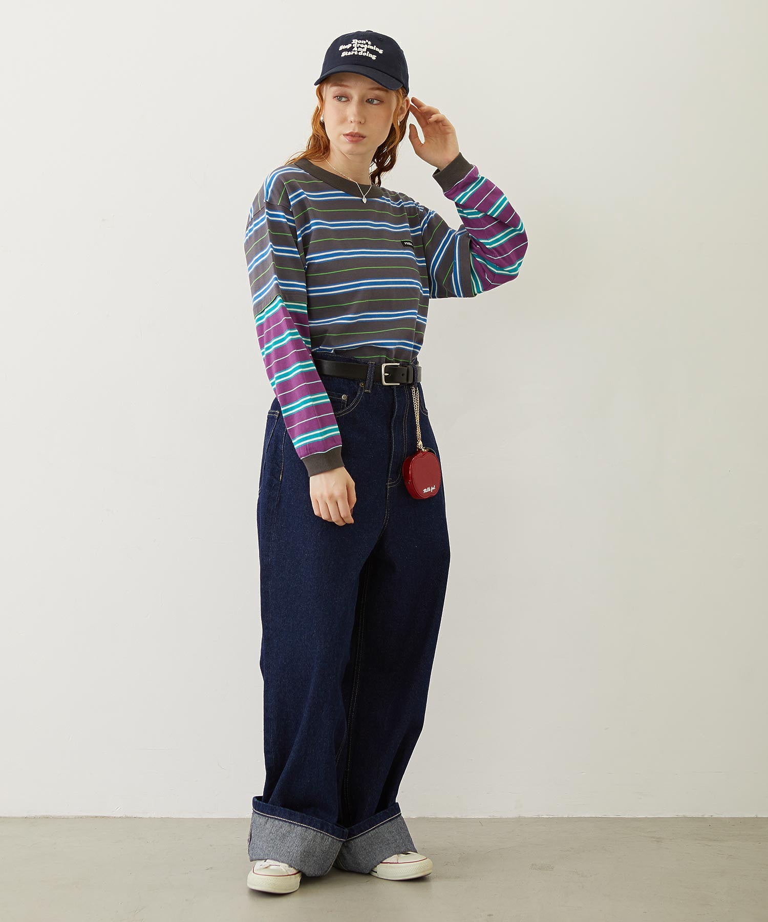 BOYFRIEND LOOSE DENIM PANTS