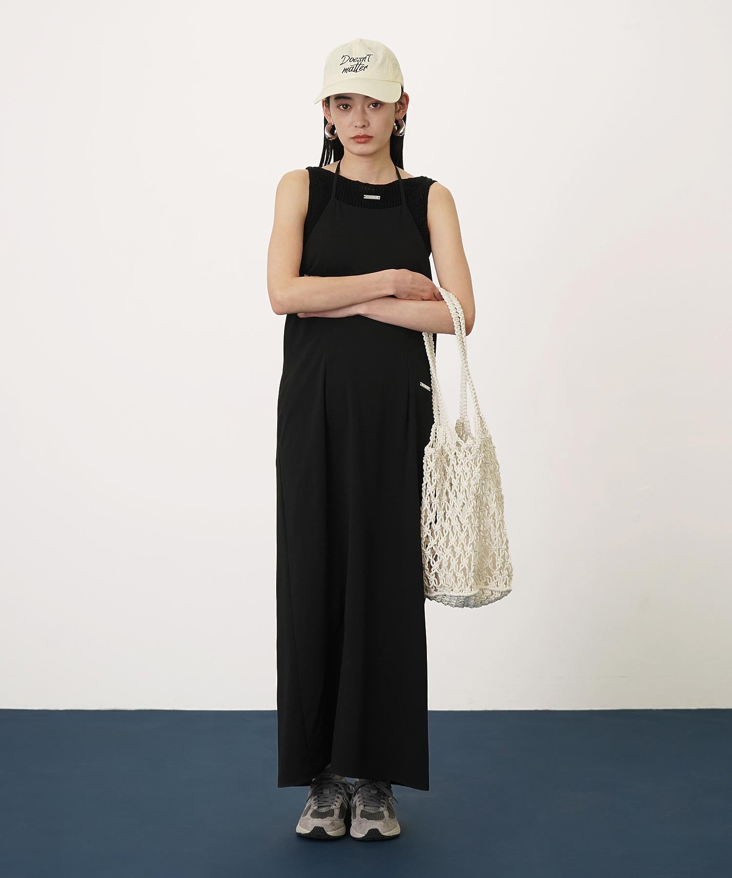 2WAYスリットヘムスラブニット