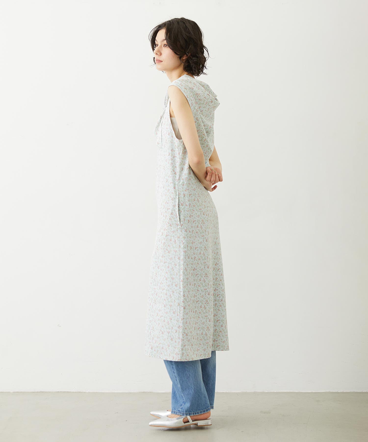 FLORAL CAMISOLE DRESS