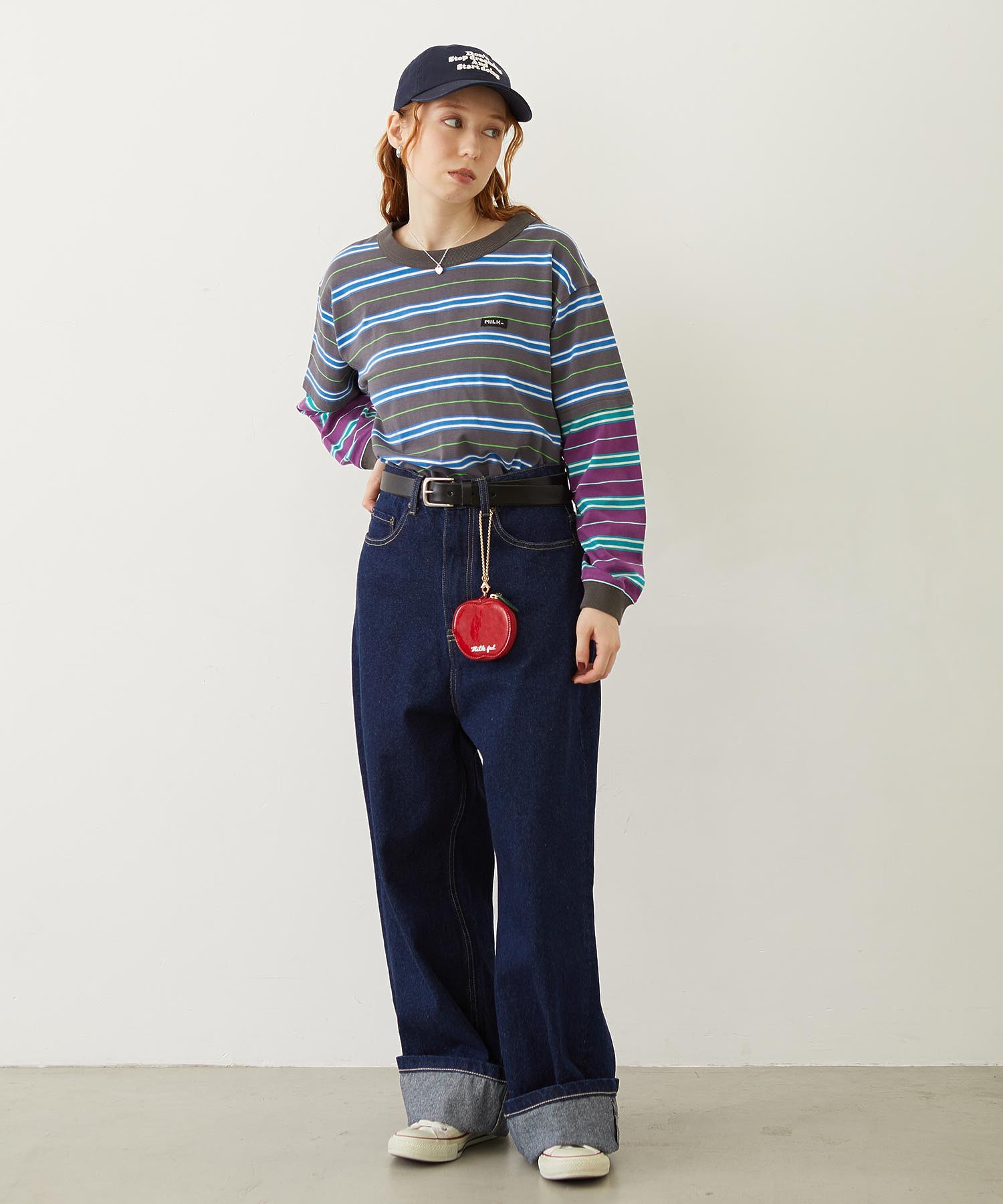 BOYFRIEND LOOSE DENIM PANTS