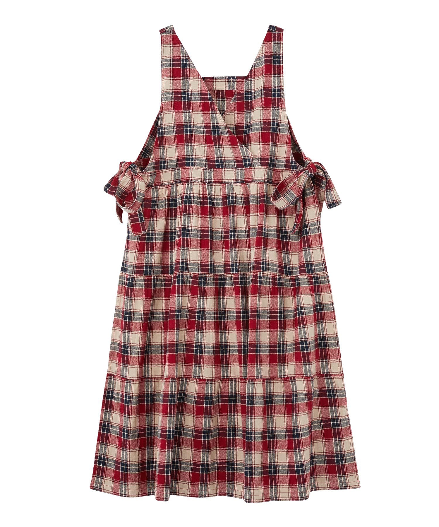 APRON TIERED DRESS