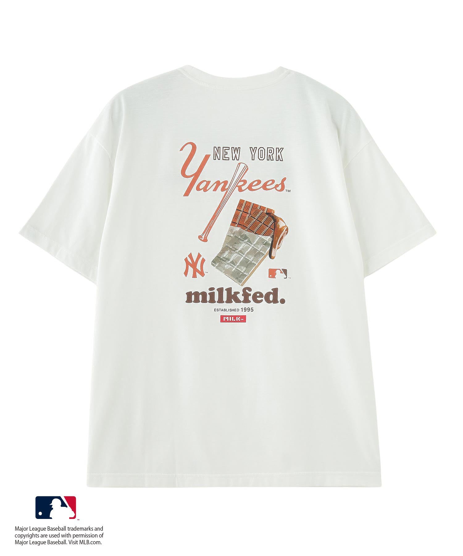 MILKFED. × MLB BIG S/S TOP