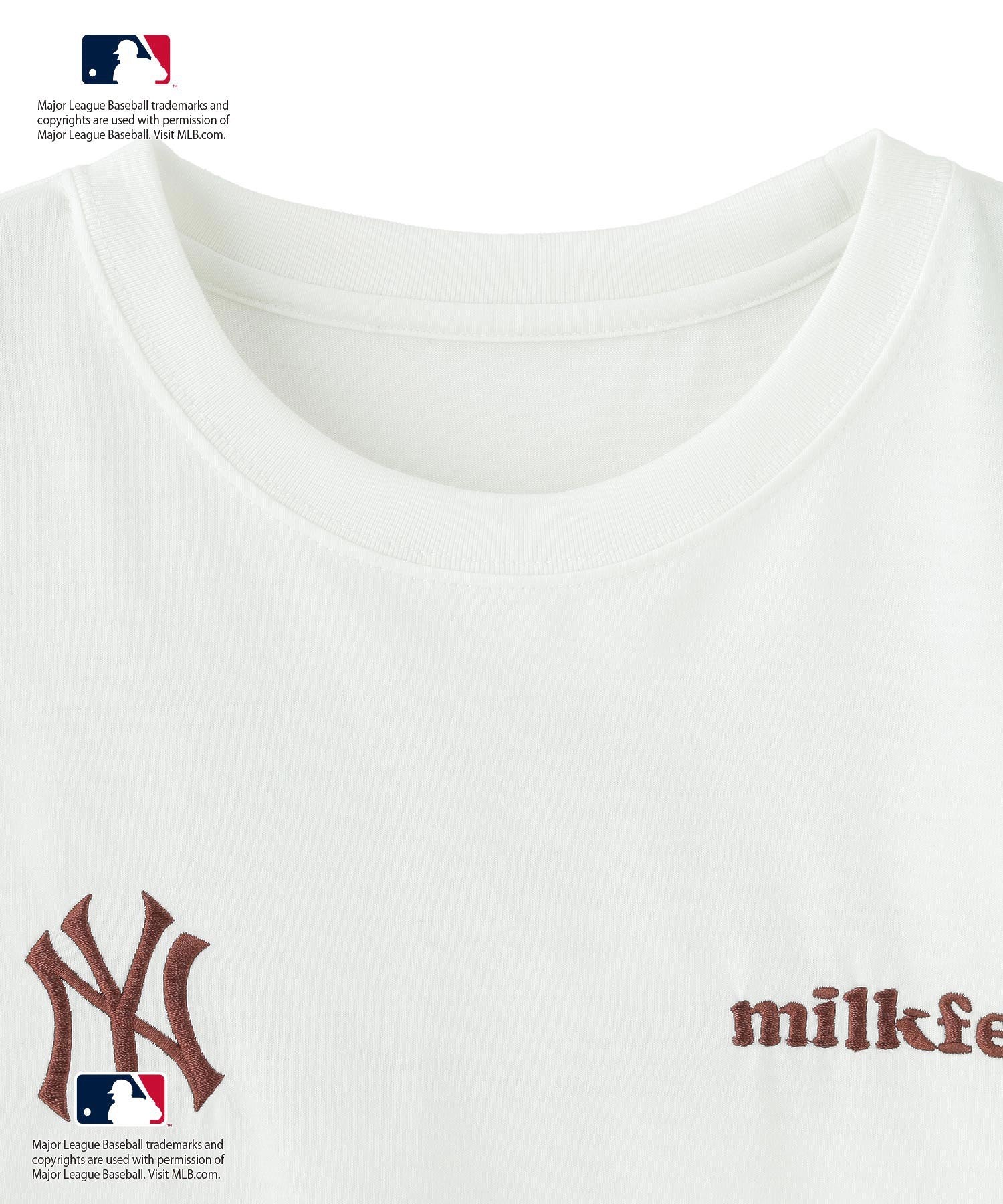 MILKFED. × MLB BIG S/S TOP