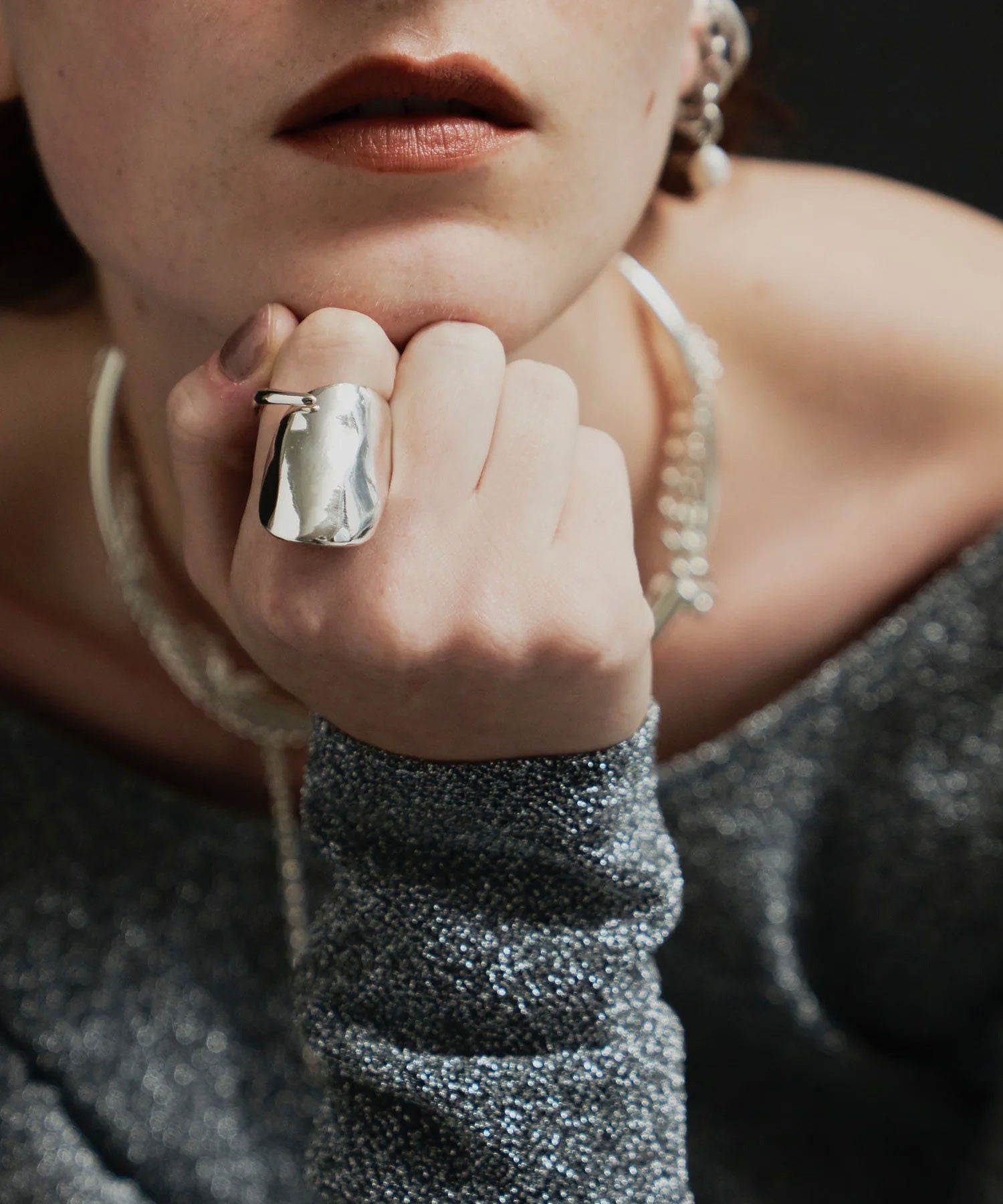 loni/BENJAMIN ASYMMETRY RING