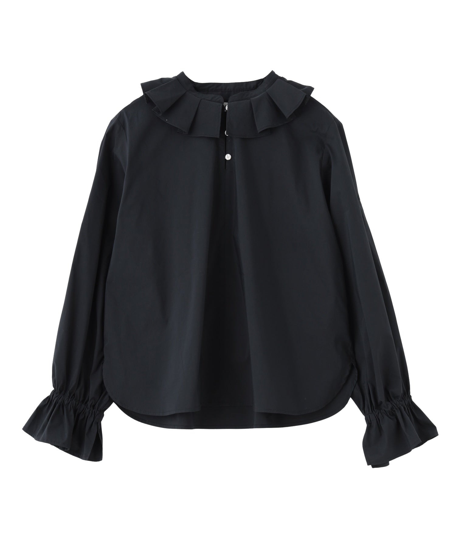MULTI RUFFLE COLLAR BLOUSE