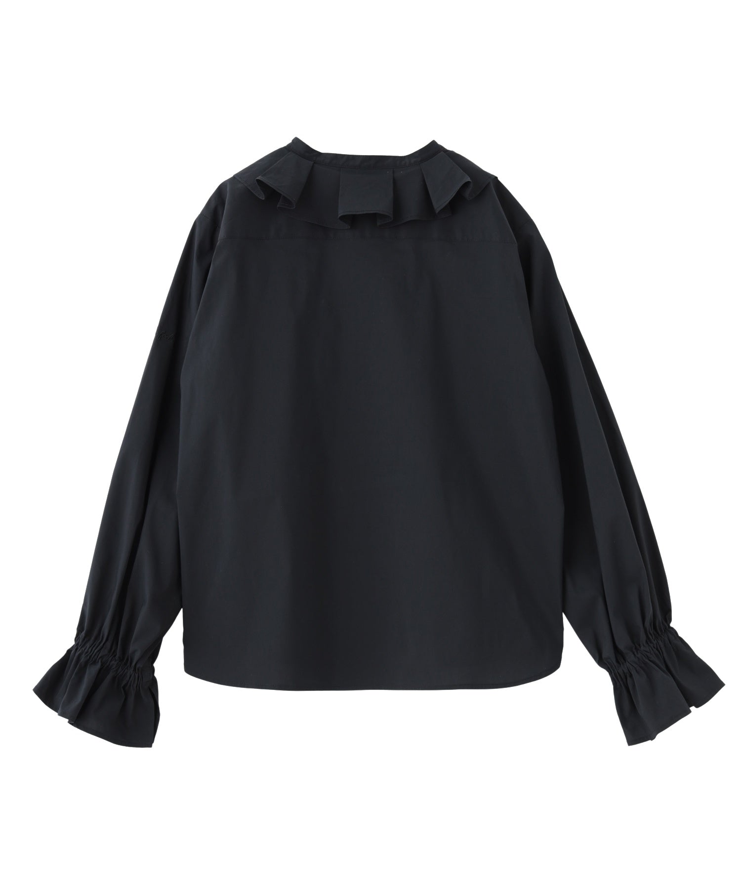MULTI RUFFLE COLLAR BLOUSE