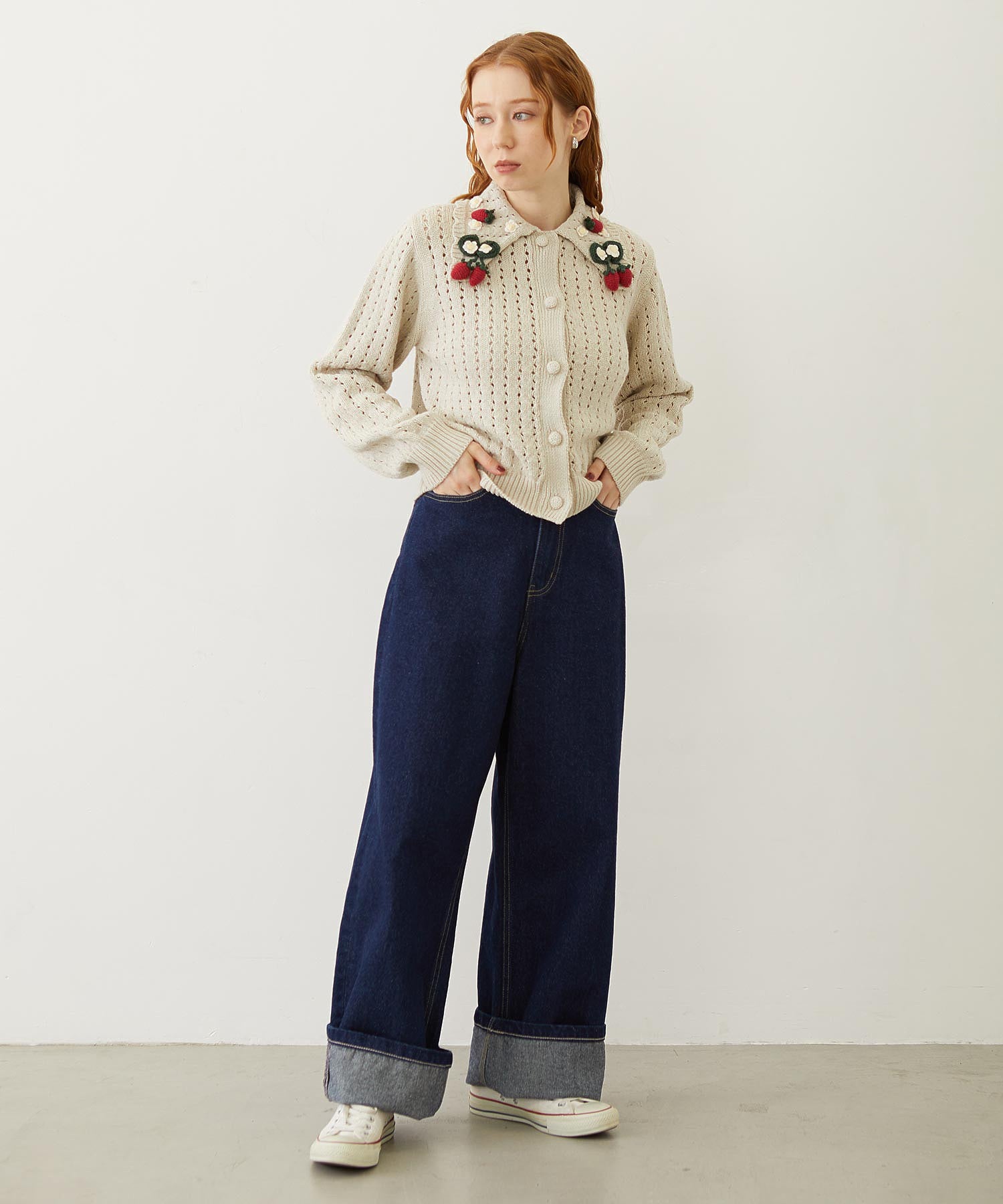 BOYFRIEND LOOSE DENIM PANTS