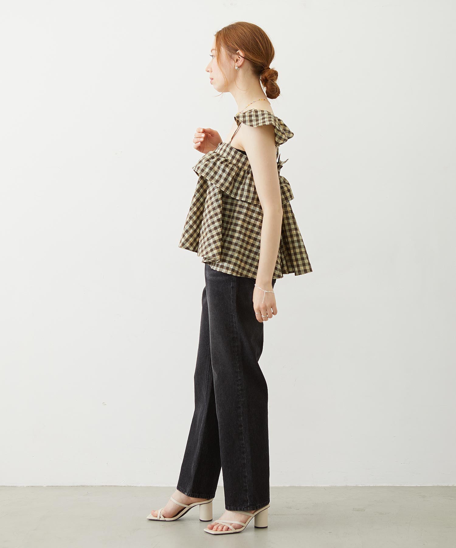 STRAIGHT DENIM PANTS