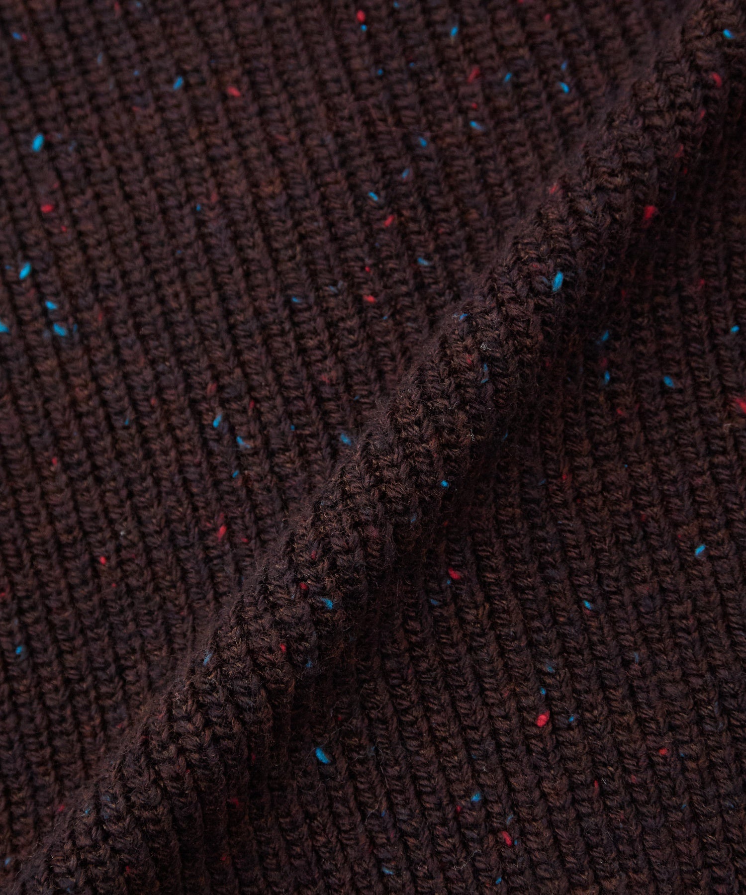 ネップジップアップセーター