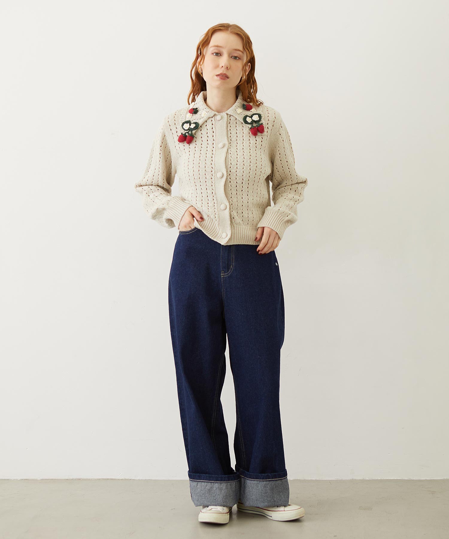 BOYFRIEND LOOSE DENIM PANTS