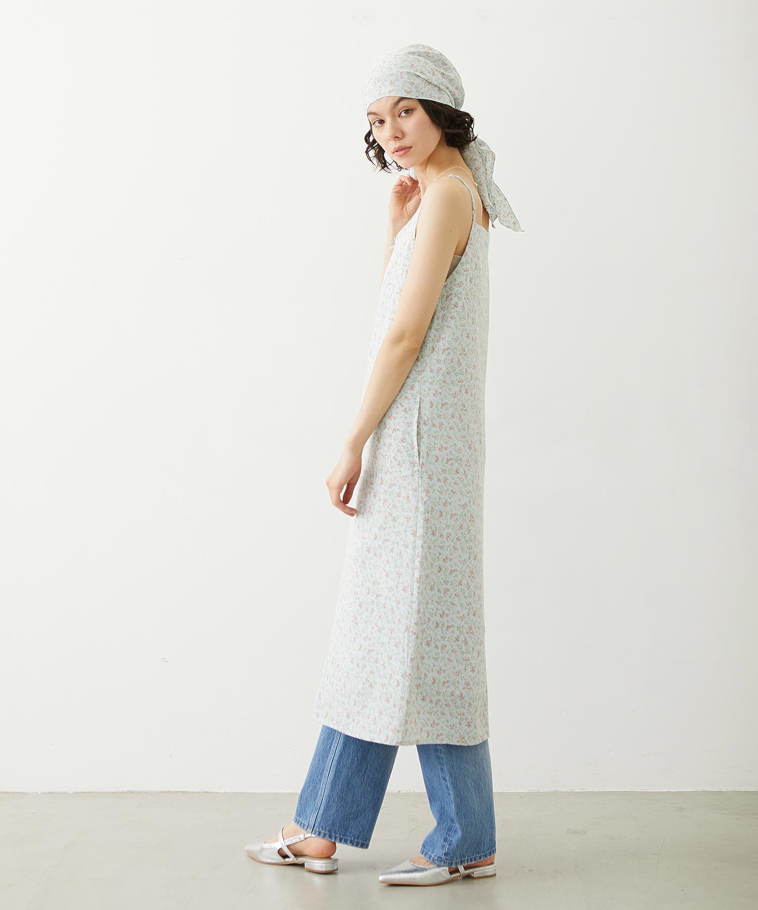 FLORAL CAMISOLE DRESS