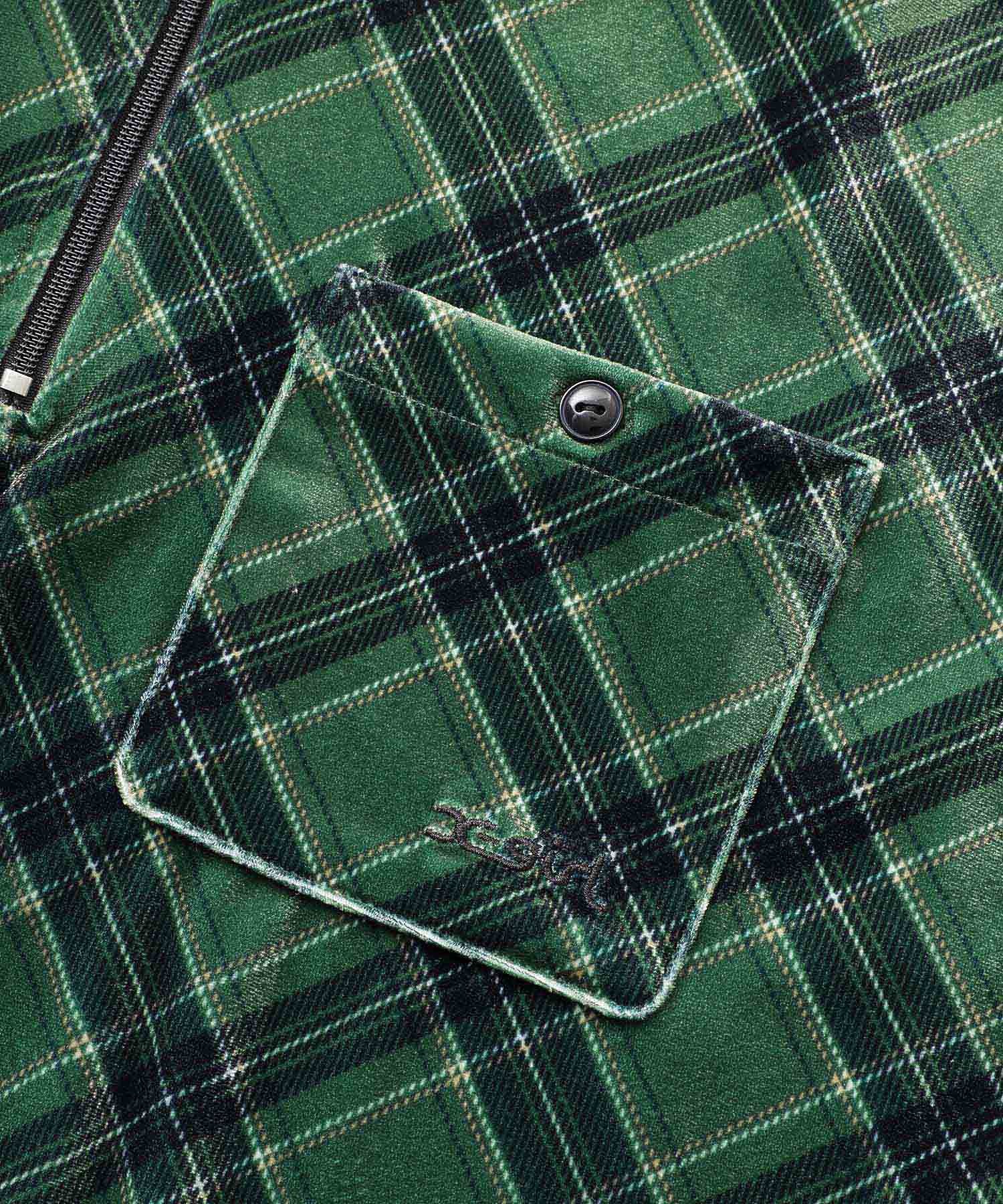 TARTAN PLAID ANORAK SHIRT X-girl
