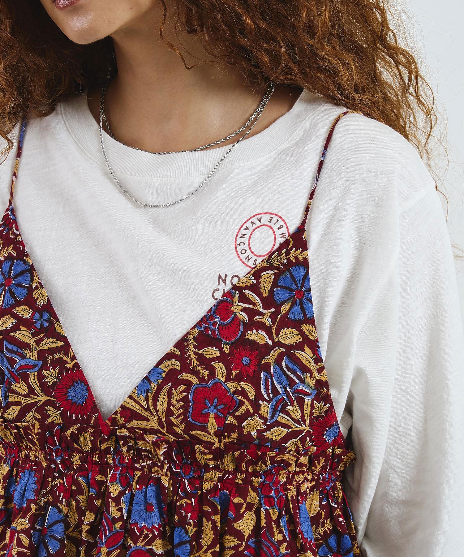 mag.by c/ETHNIC PRINT CAMISOLE TOP