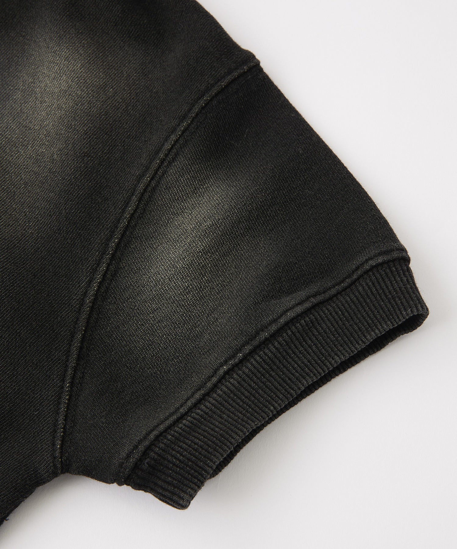 FADED COMPACT S/S ZIP UP HOODIE