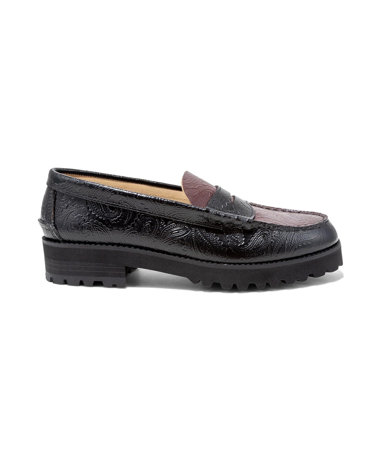 The Kenford Fineshoes/TANK SOLE COMBI COLOR LOAFERS