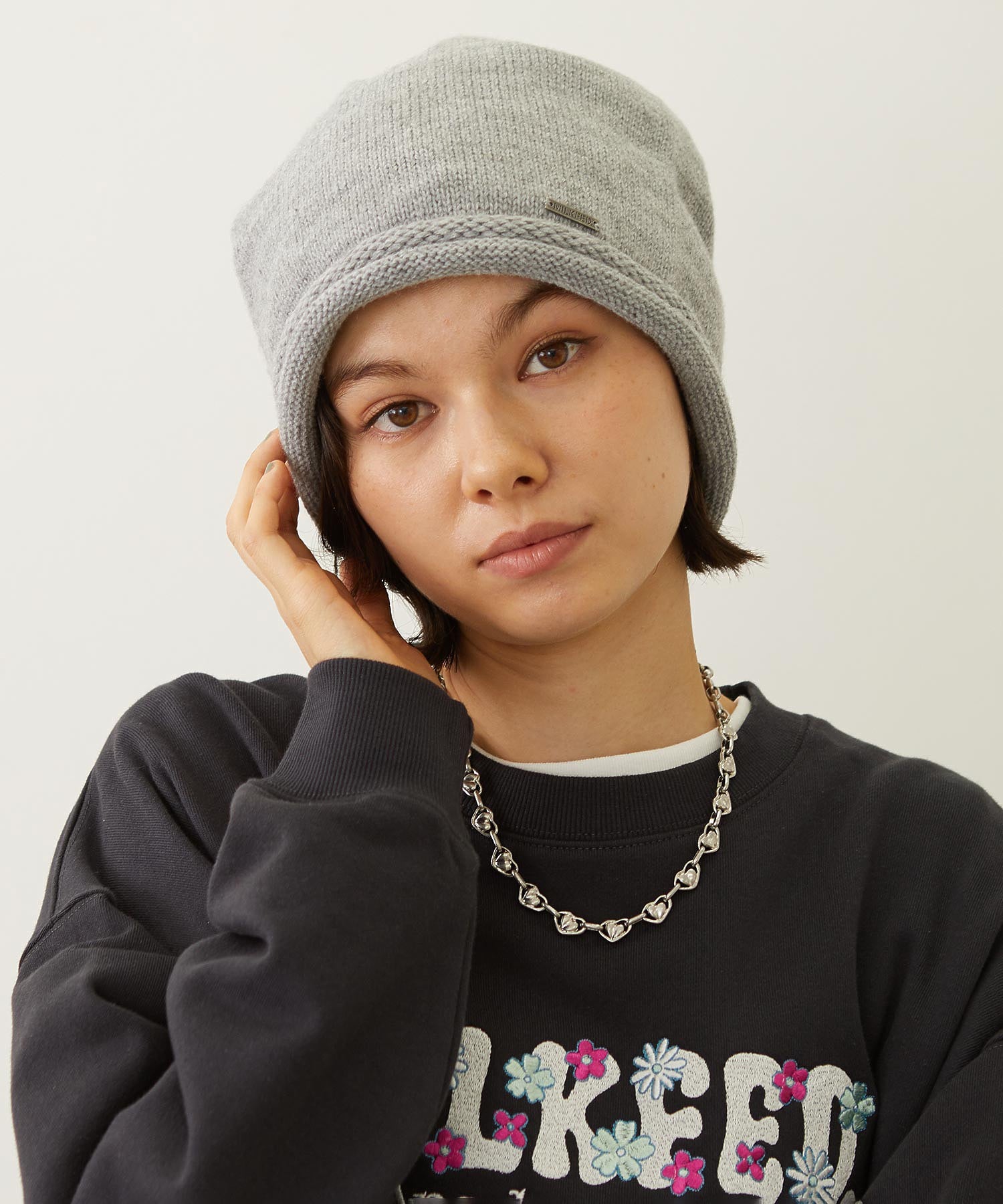 LOOSE KNIT CAP