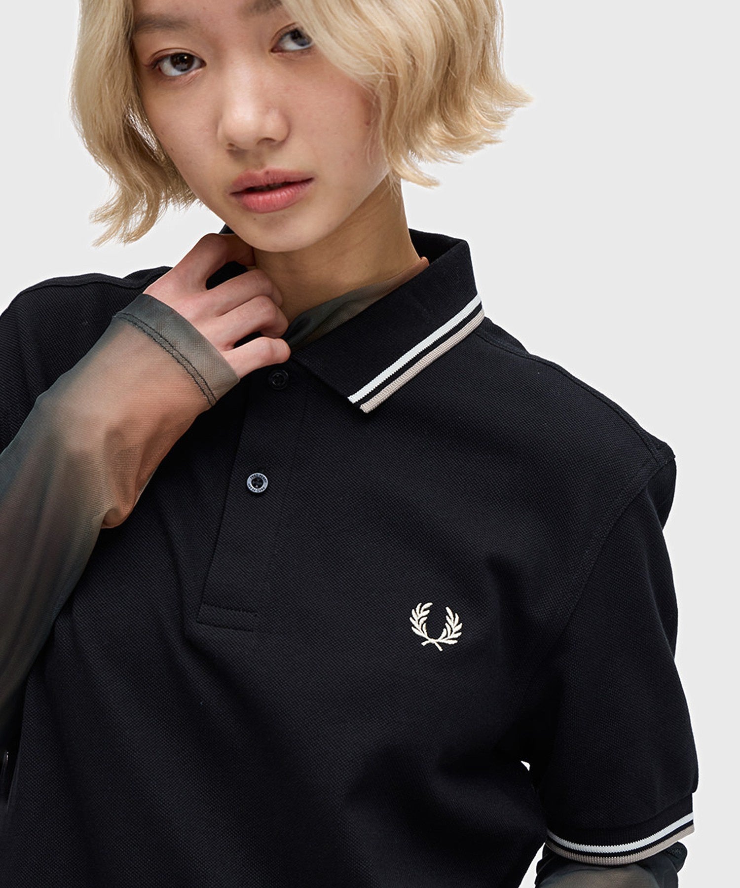 FRED PERRY/フレッドペリー/TWIN TIPPED FRED PERRY SHIRT/M3600/U58