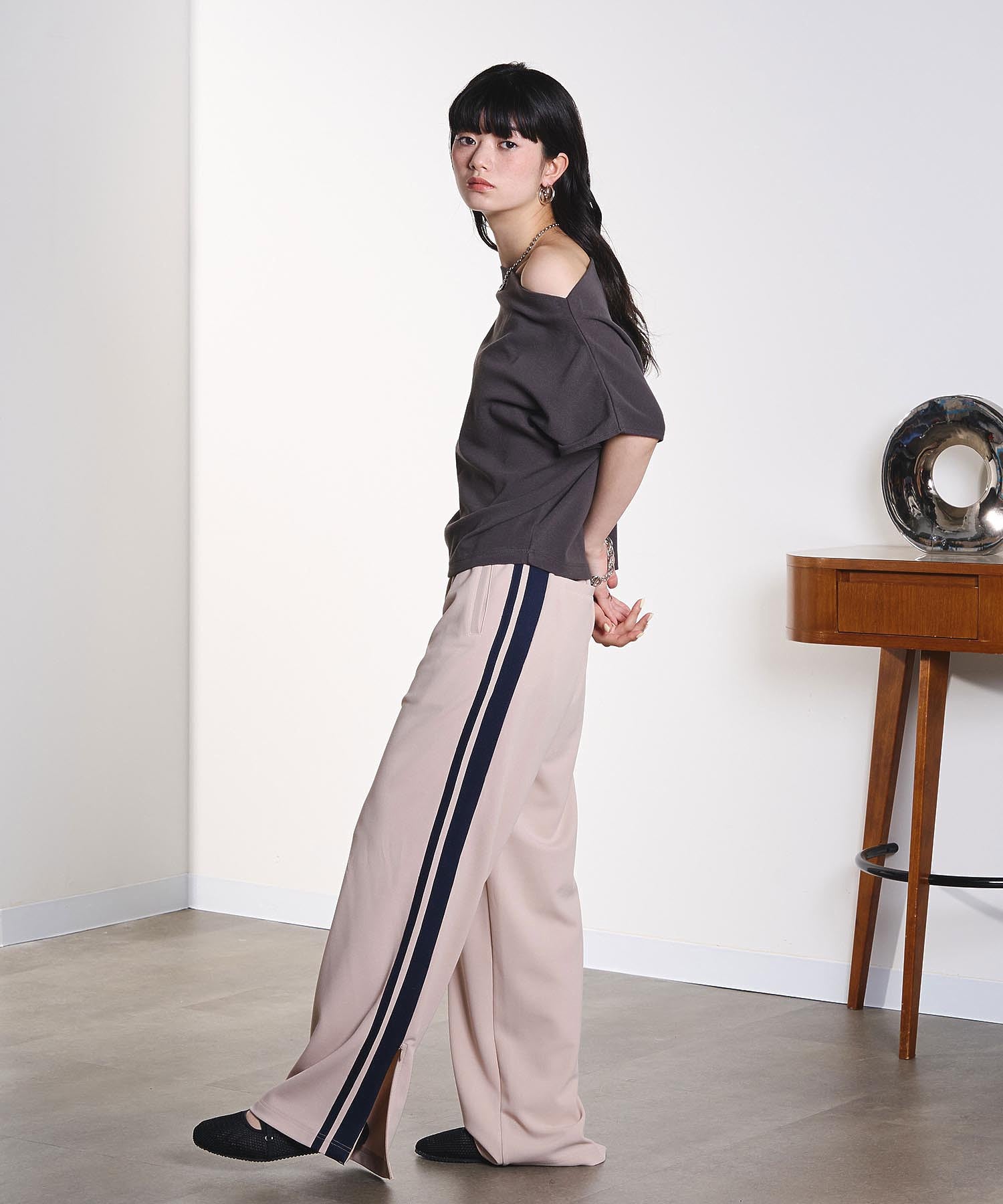 model:163cm 着用サイズ:M