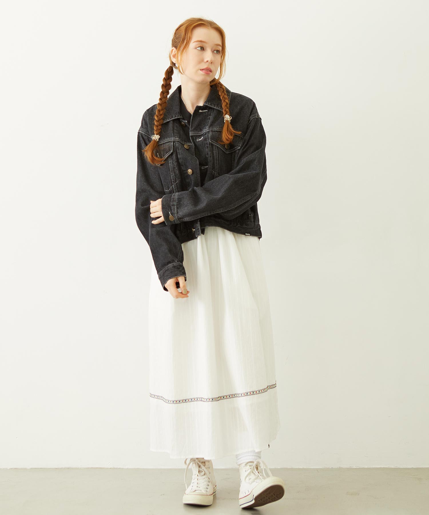 TYROLEAN TAPE CAMI DRESS