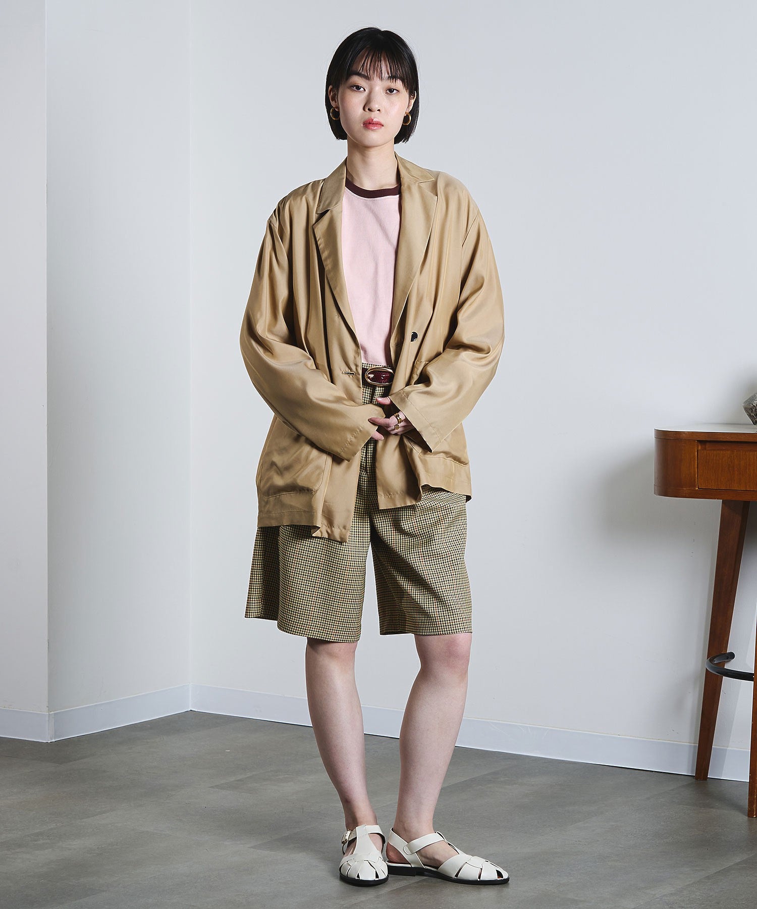 model:168cm 着用サイズ:S