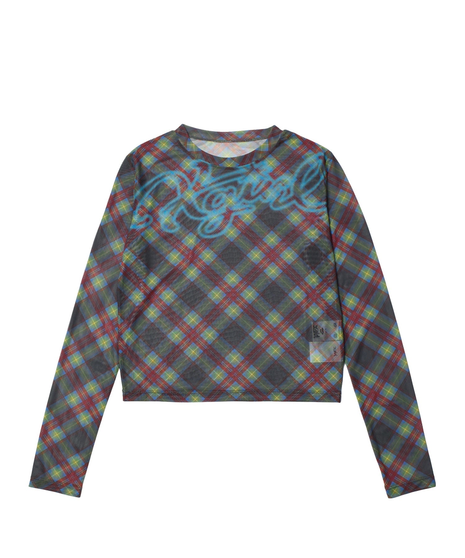 SPRAY LOGO MESH L/S COMPACT TOP