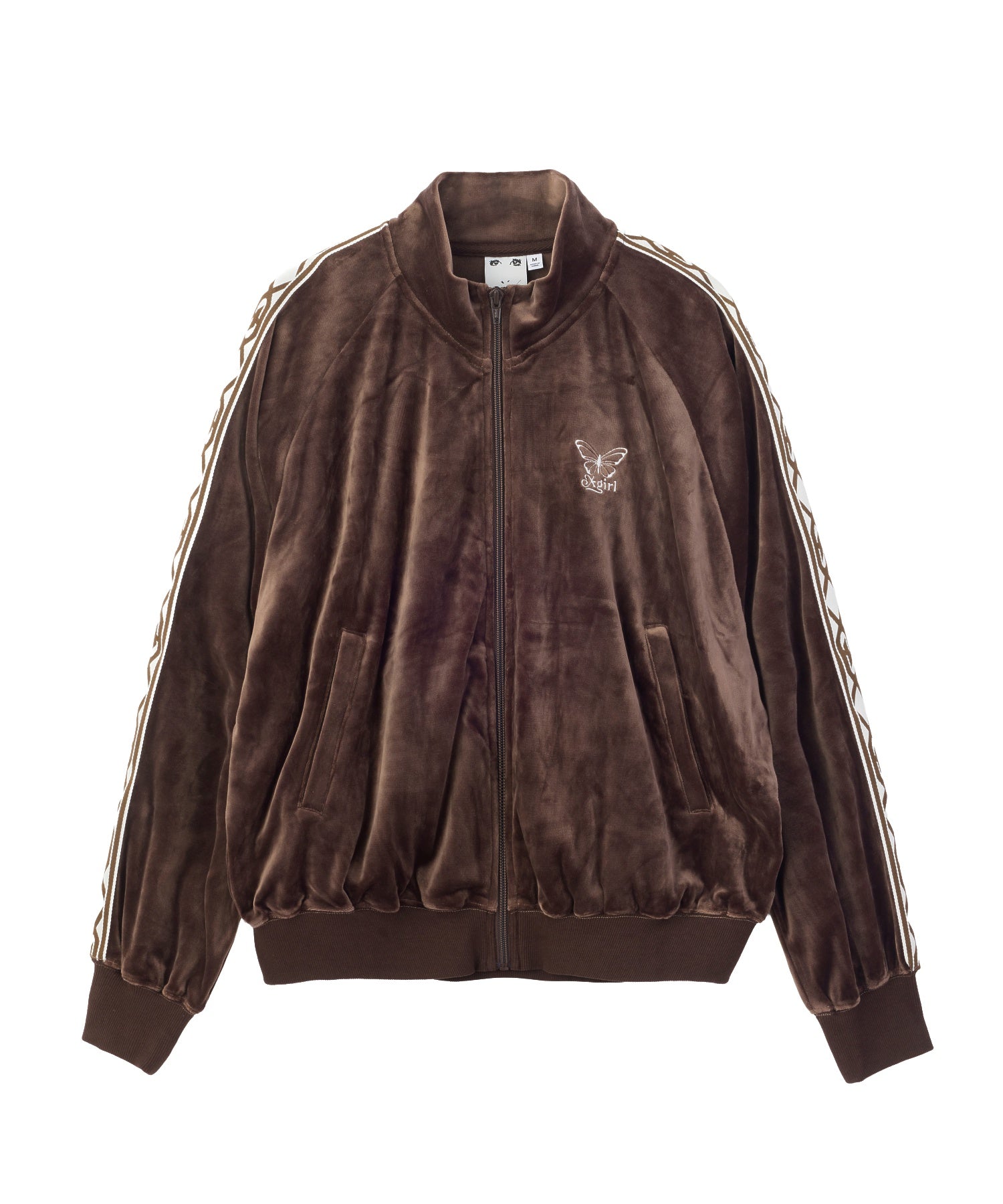 BUTTERFLY VELOUR TRACK JACKET