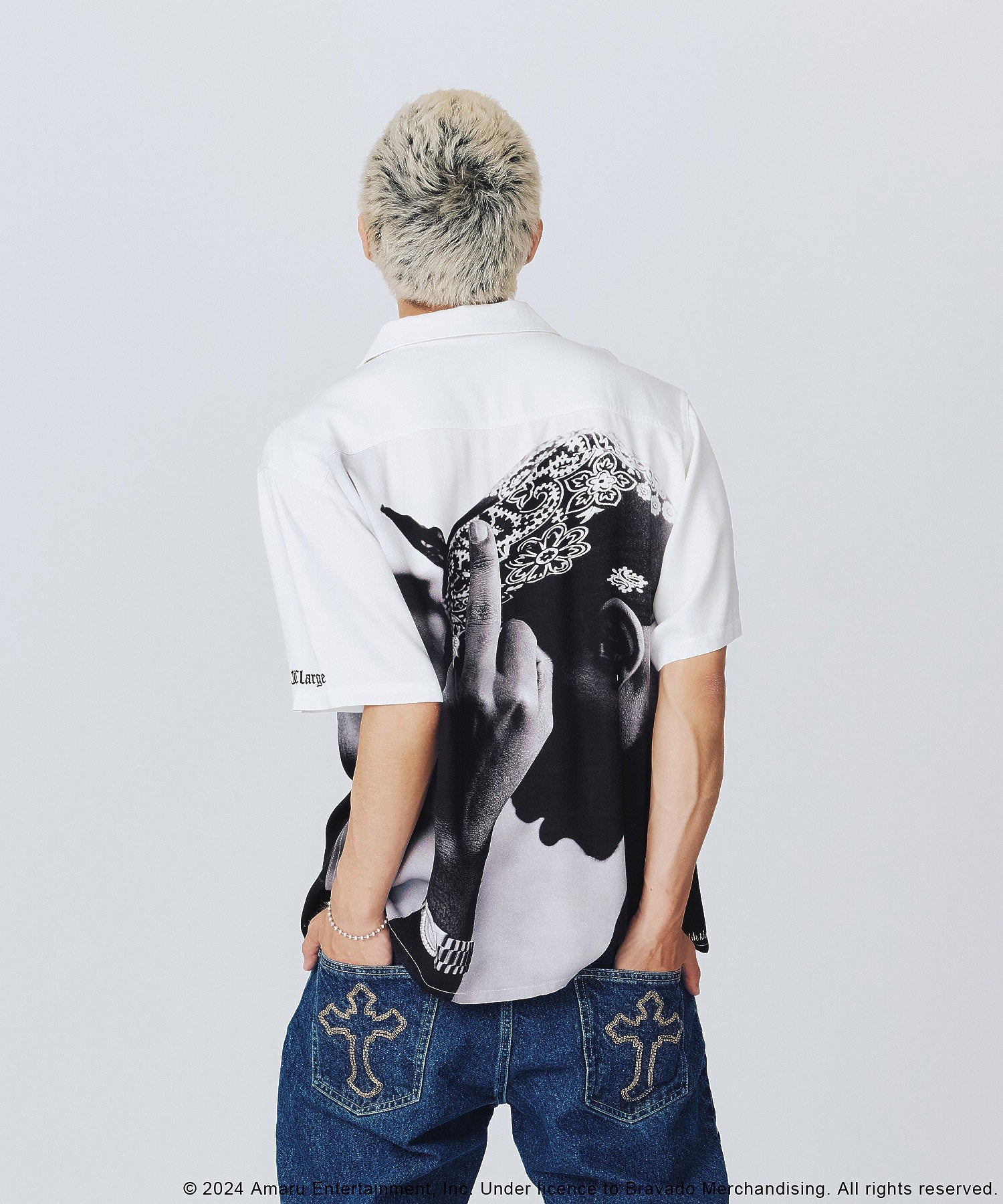 XLARGE×TUPAC S/S SHIRT