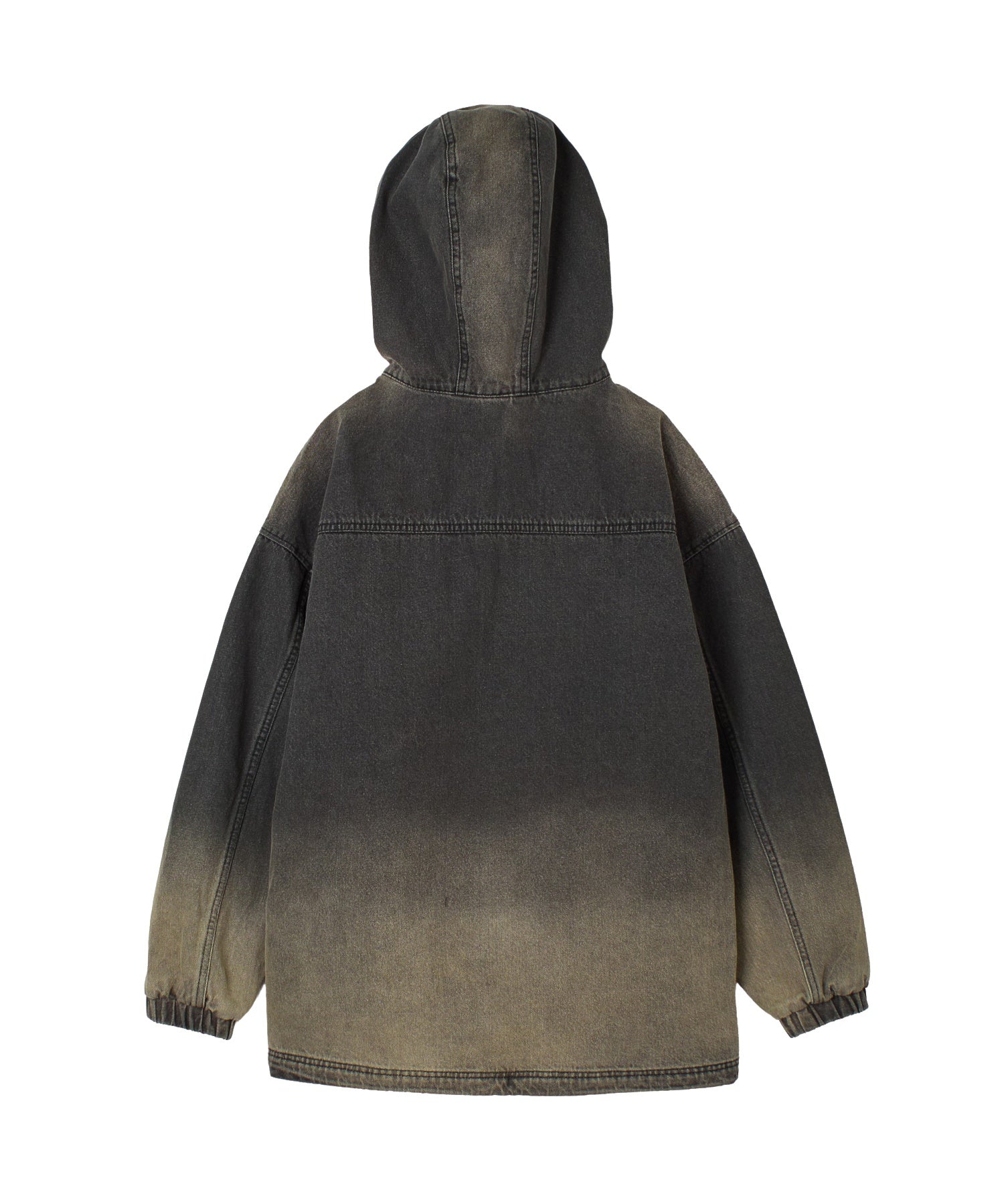 DUSTY DENIM ANORAK DRESS