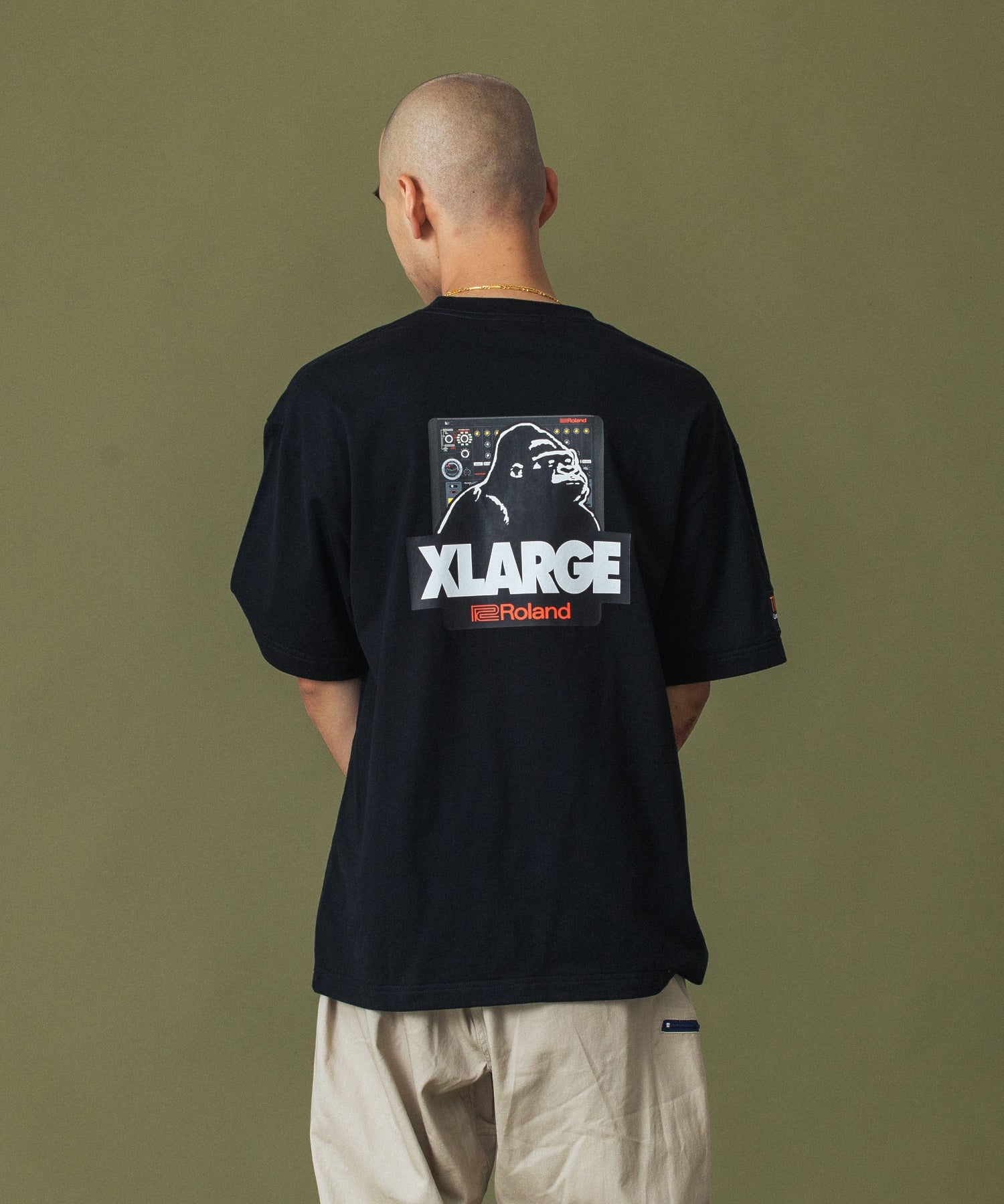 XLARGE×ROLAND OG BOX S/S TEE