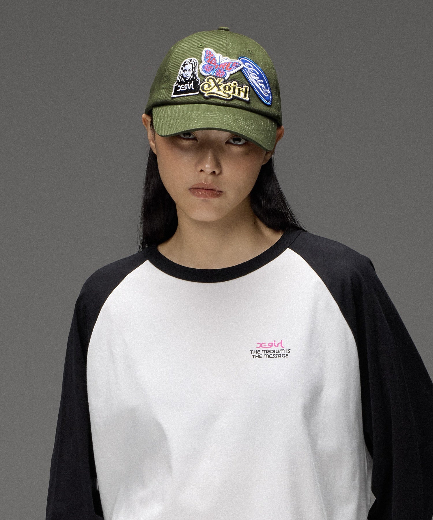 X-girl PATCHES CAP