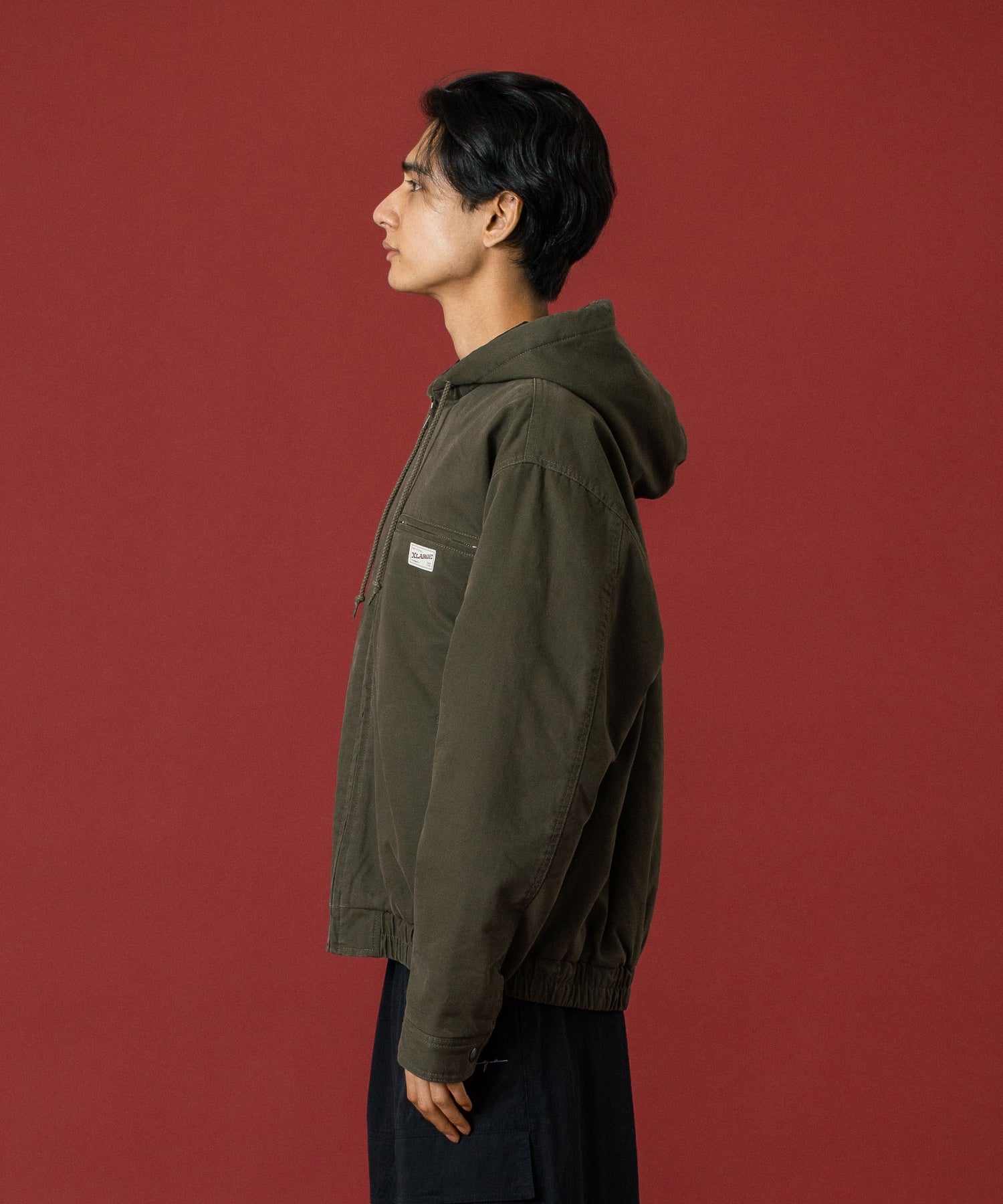 HOODED UTILITY JACKET