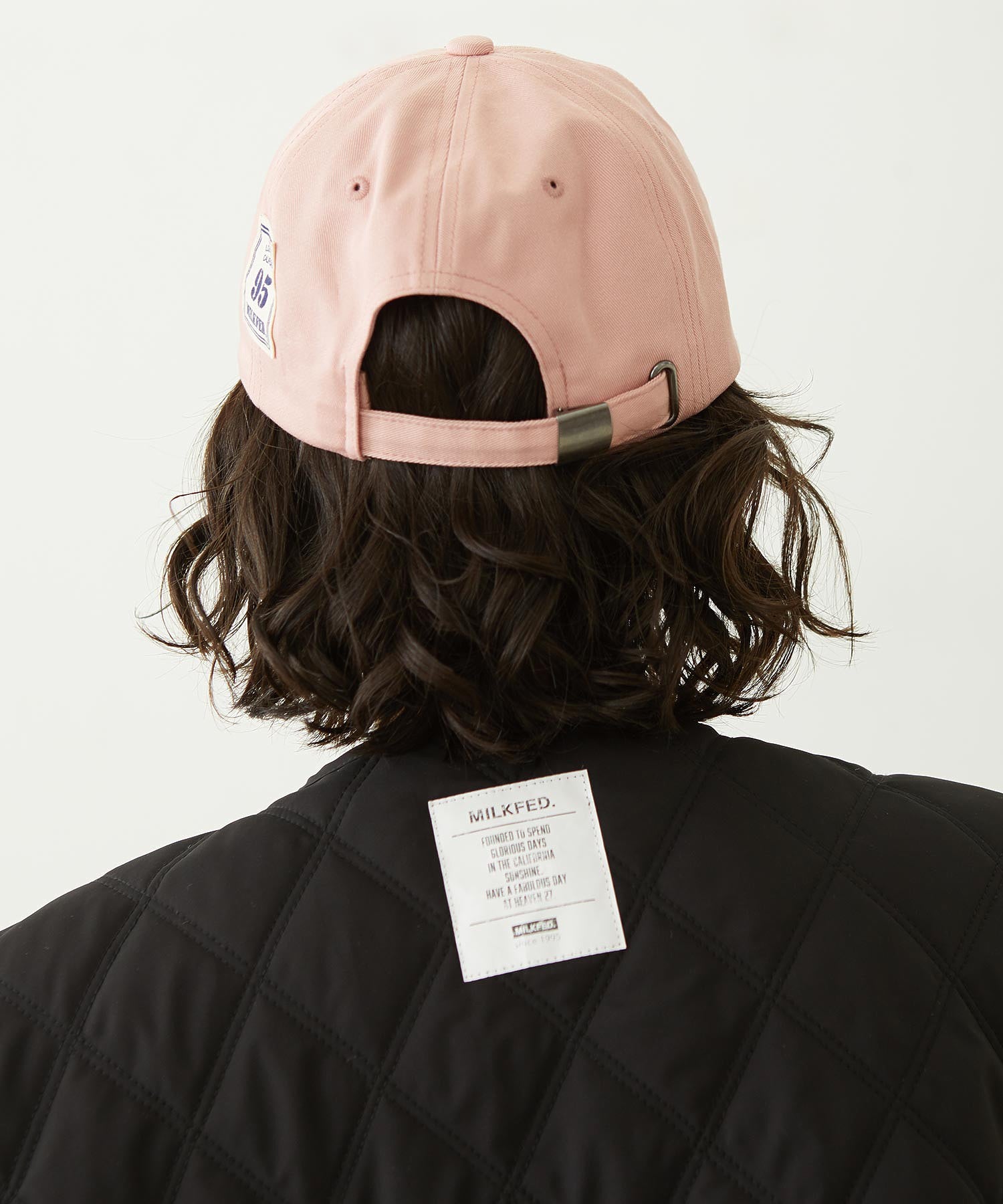 LABEL TWILL CAP