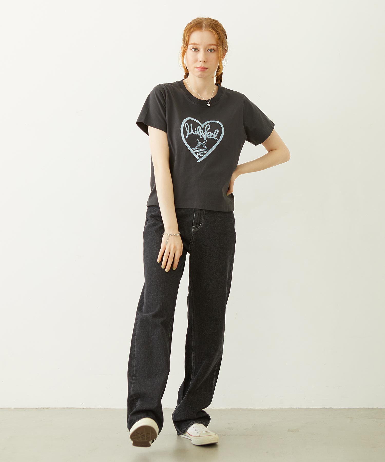 HANDWRITTEN HEART COMPACT S/S TEE
