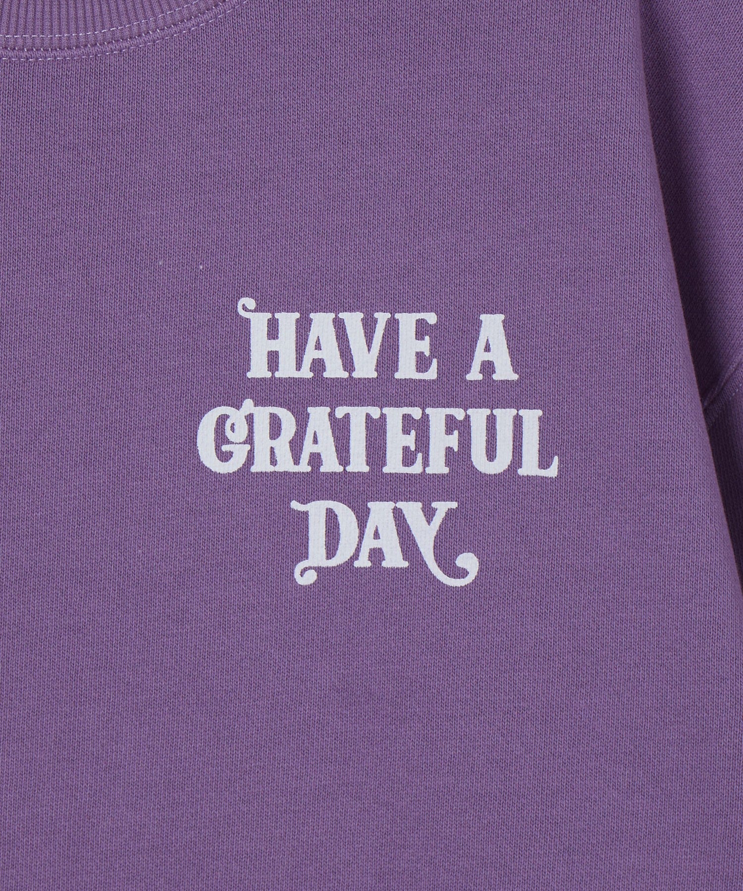 HAVE A GRATEFUL DAY/CREW SWEATSHIRT