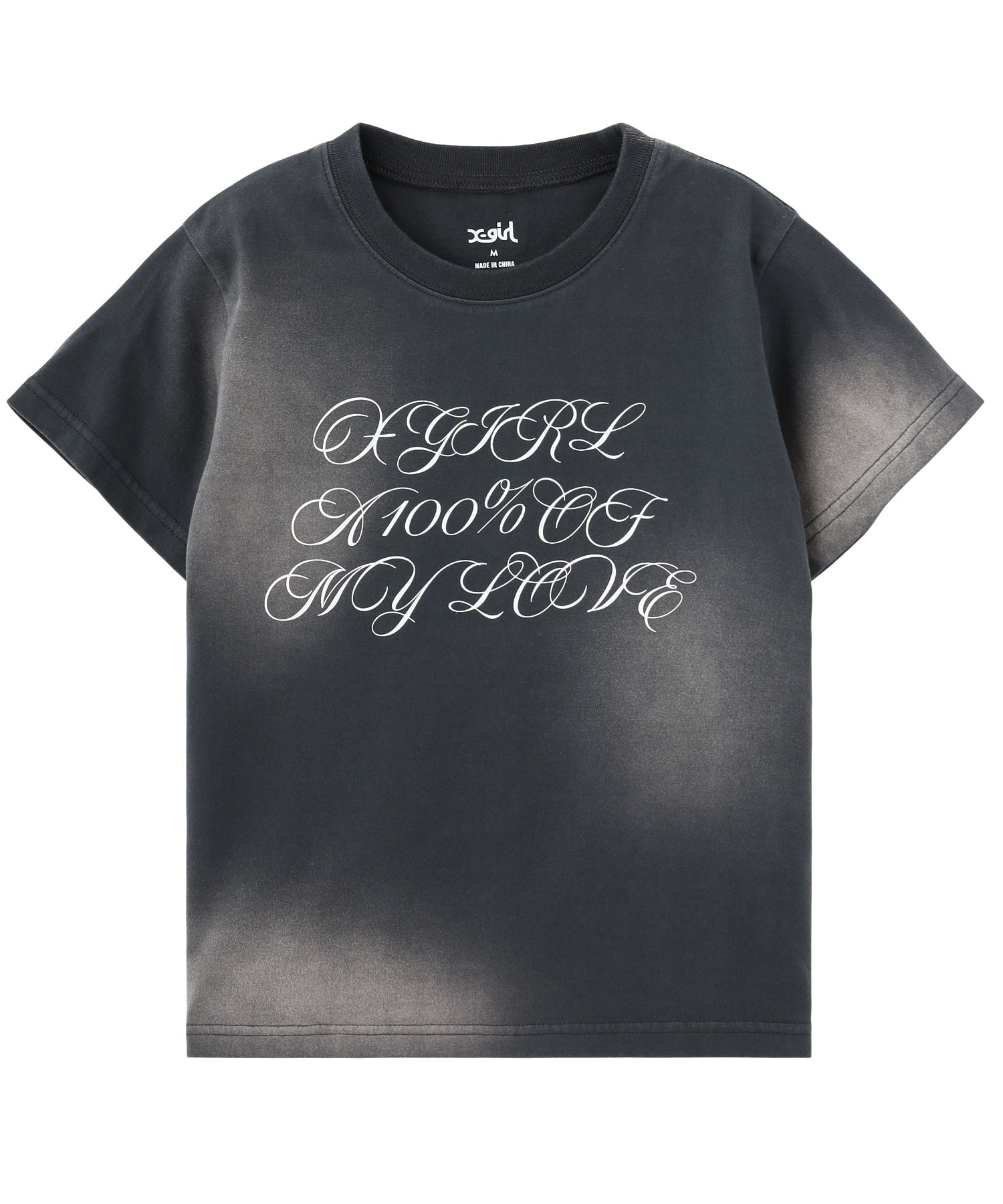 FADED SCRIPT LOGO S/S BABY TEE