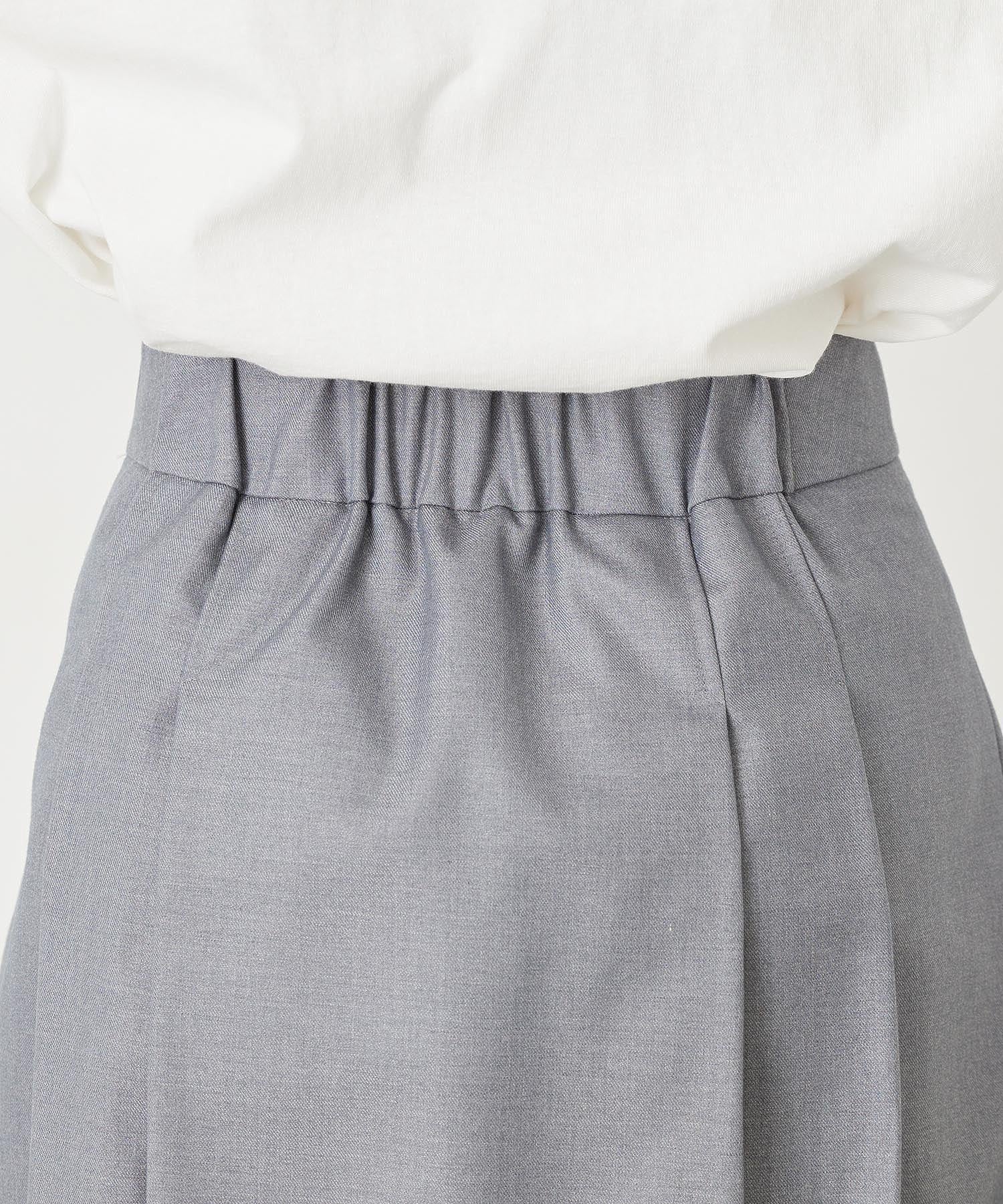 BOX PLEAT MINI SKIRT MILKFED.