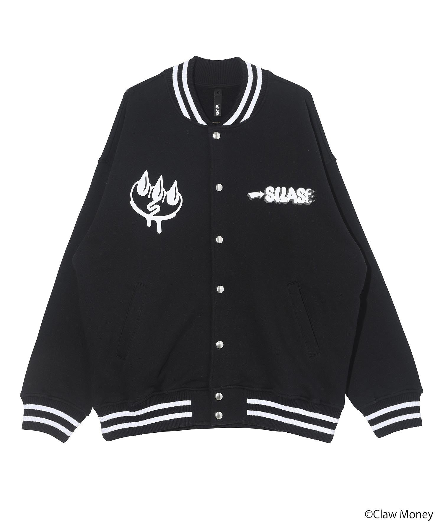 SILASxCLAW MONEY VARSITY JACKET