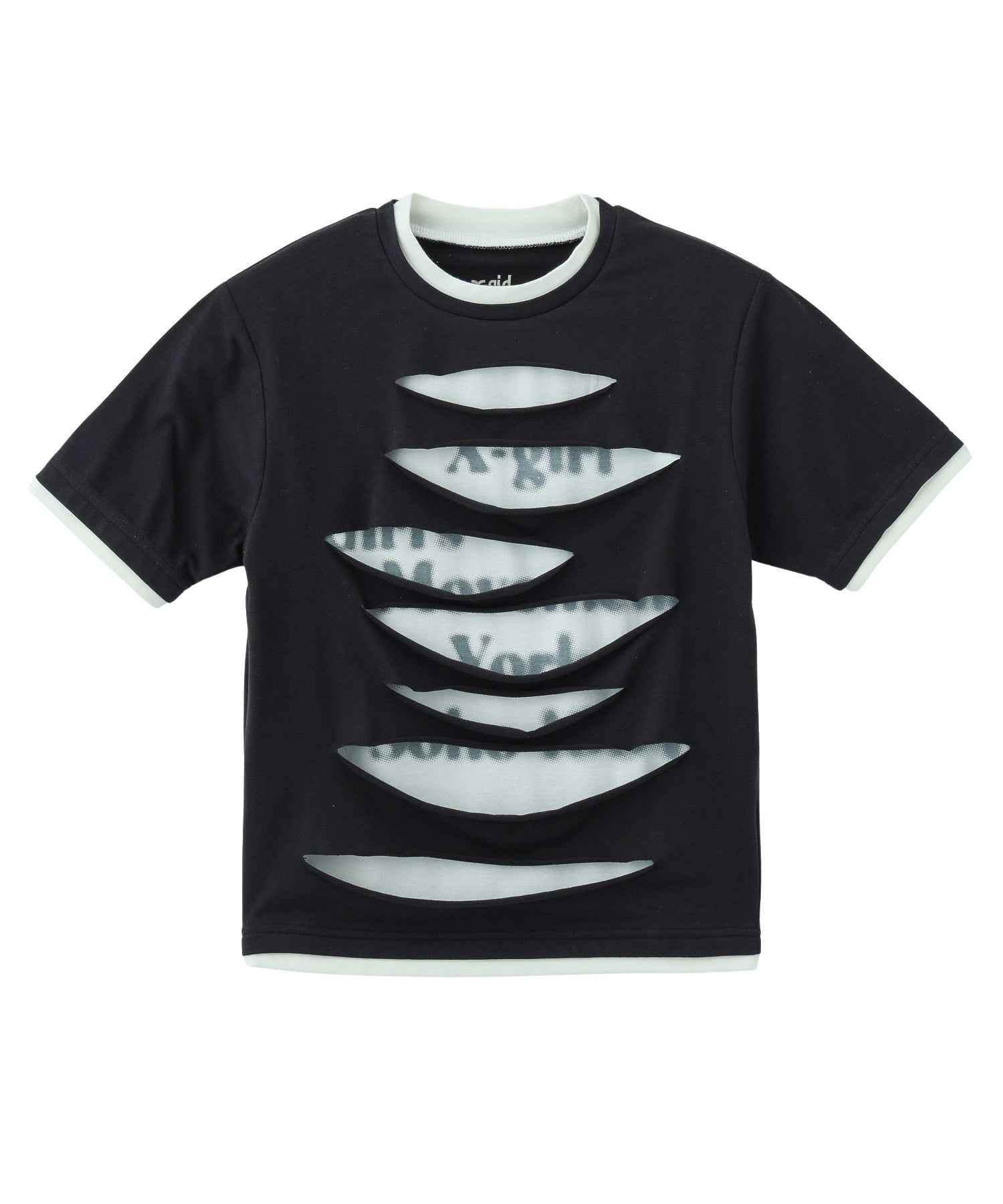 DISTRESSED S/S BABY TEE