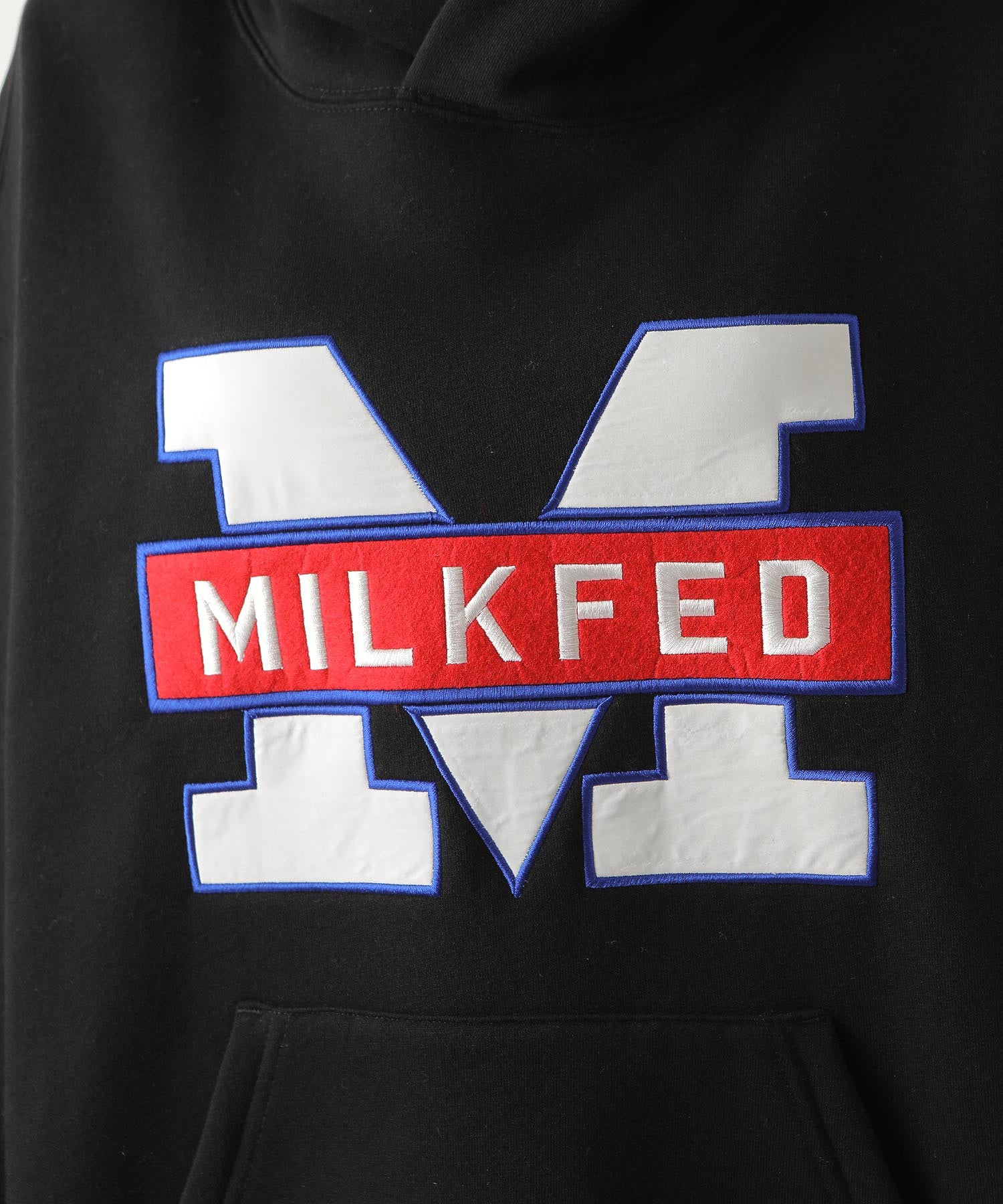 BIG PATCH SWEAT HOODIE MILKFED.