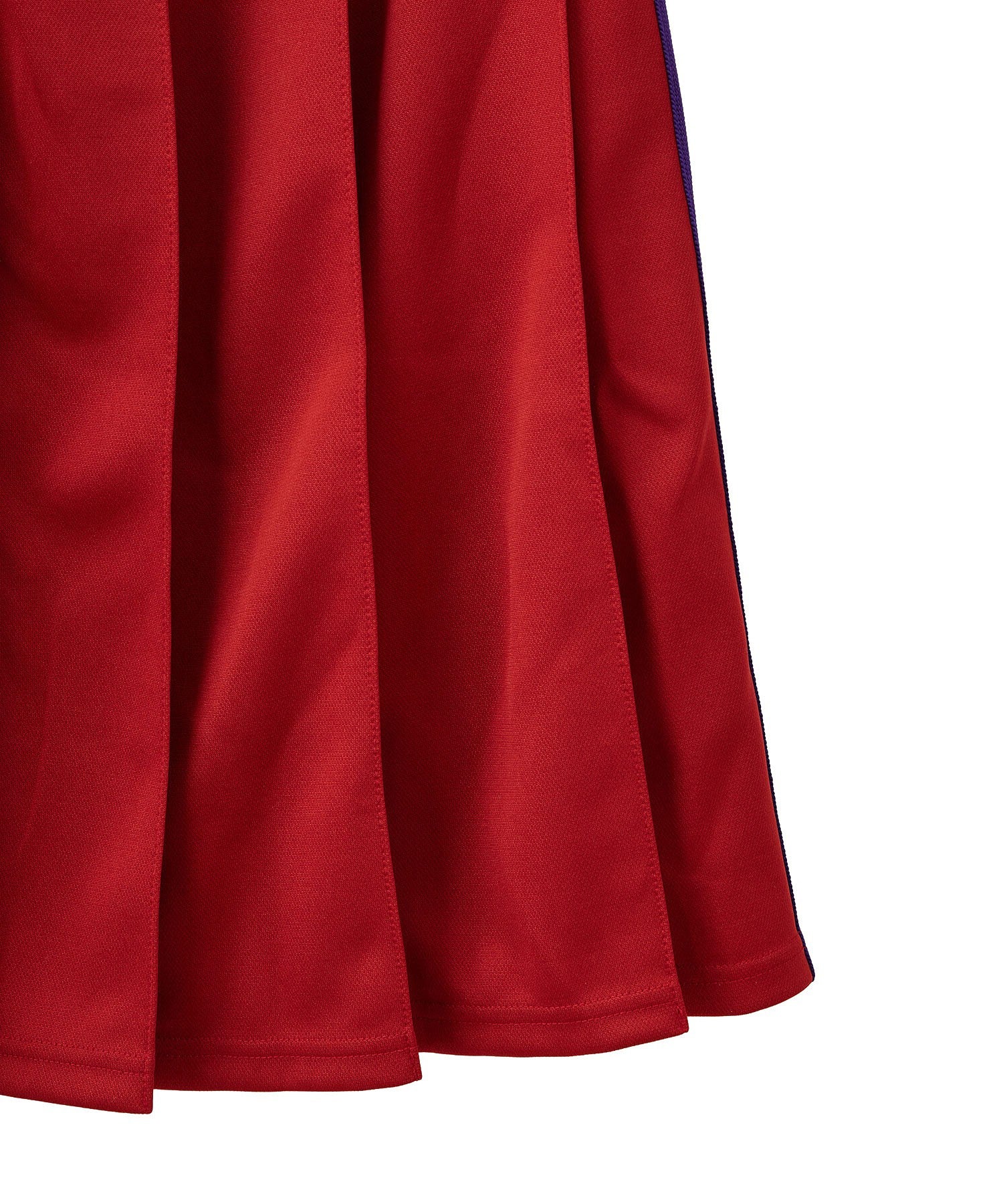 NEEDLES/PLEATED TRACK SKIRT - POLY SMOOTH