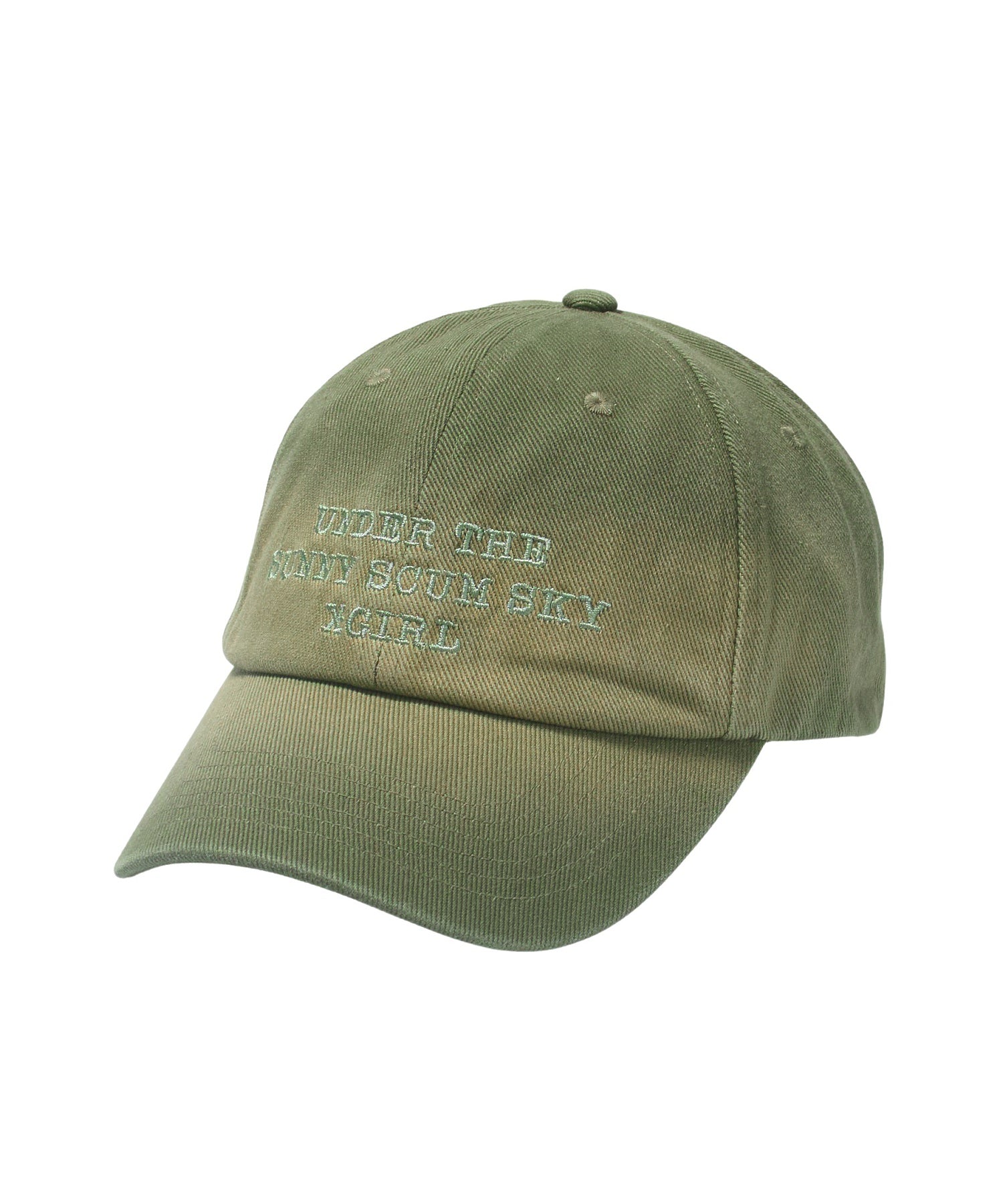 FADED FACE LABEL 6PANEL CAP