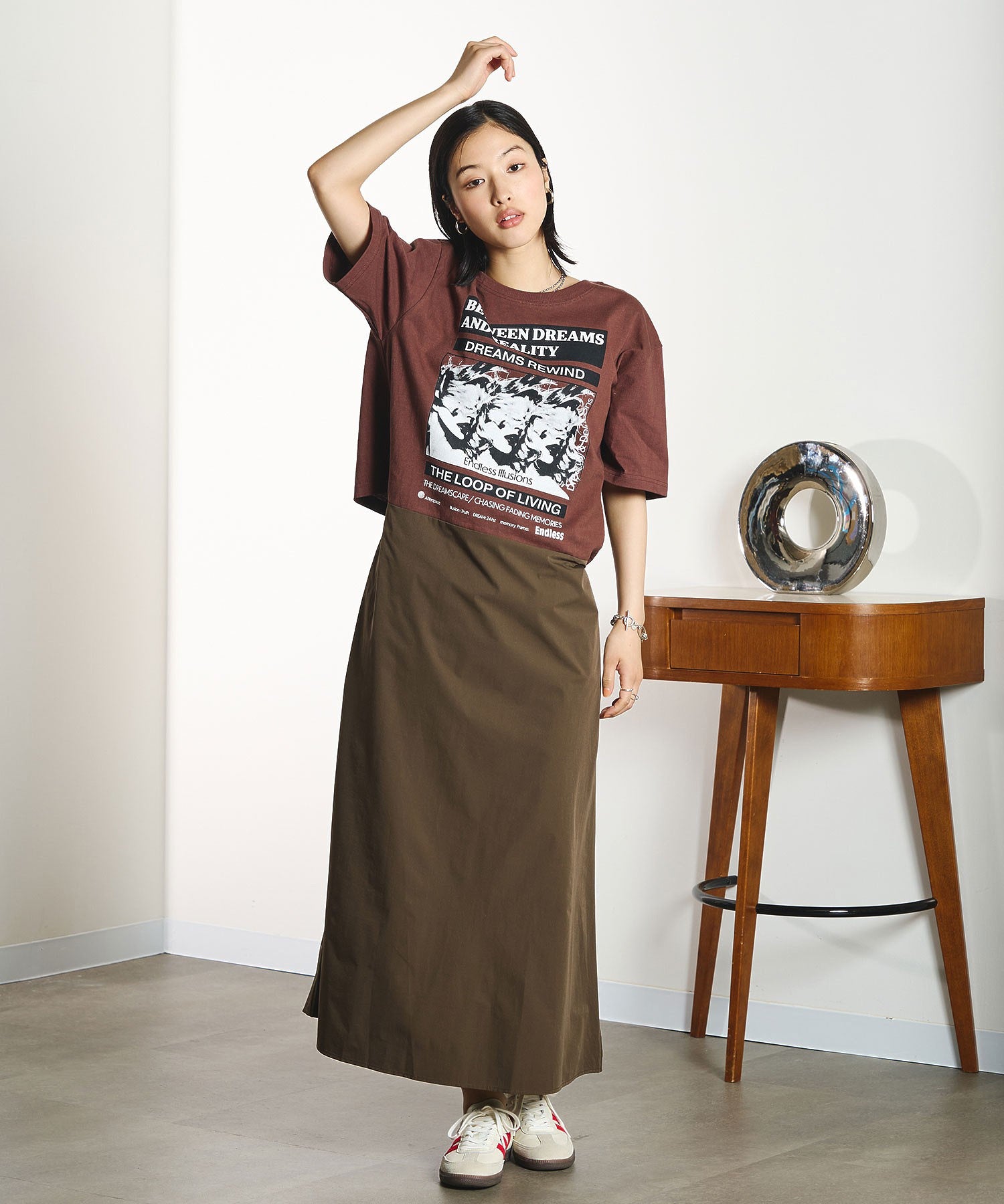 model:166cm 着用サイズ:ONE SIZE