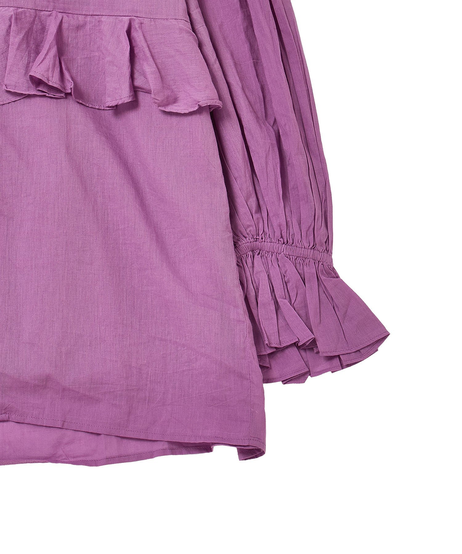 INDIA IS BEAUTIFUL/RUFFLE BLOUSE