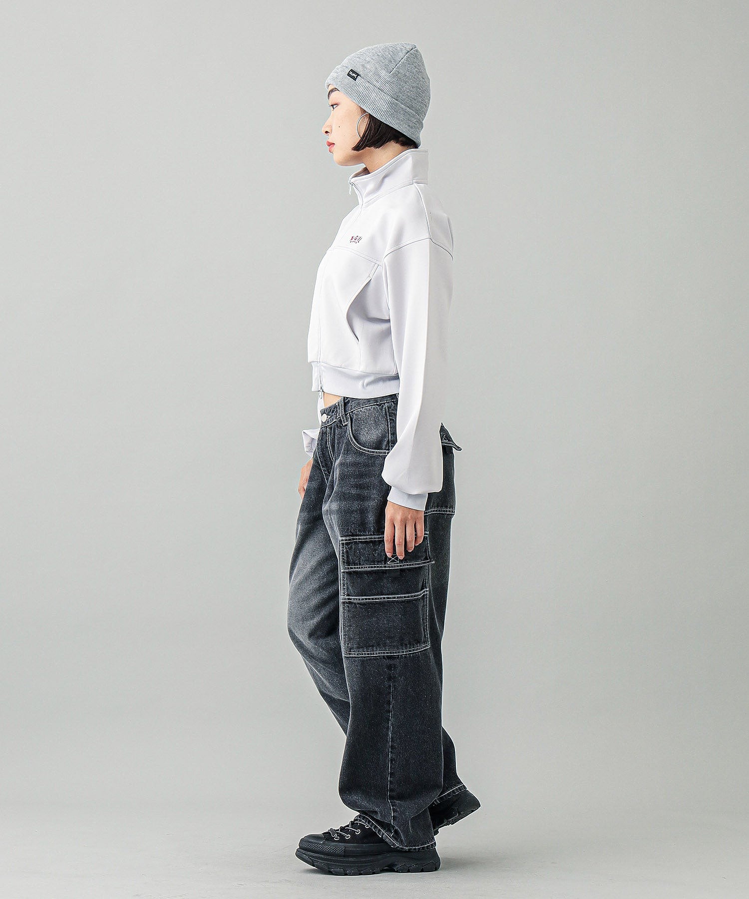 model　H:161cm 着用サイズ:M