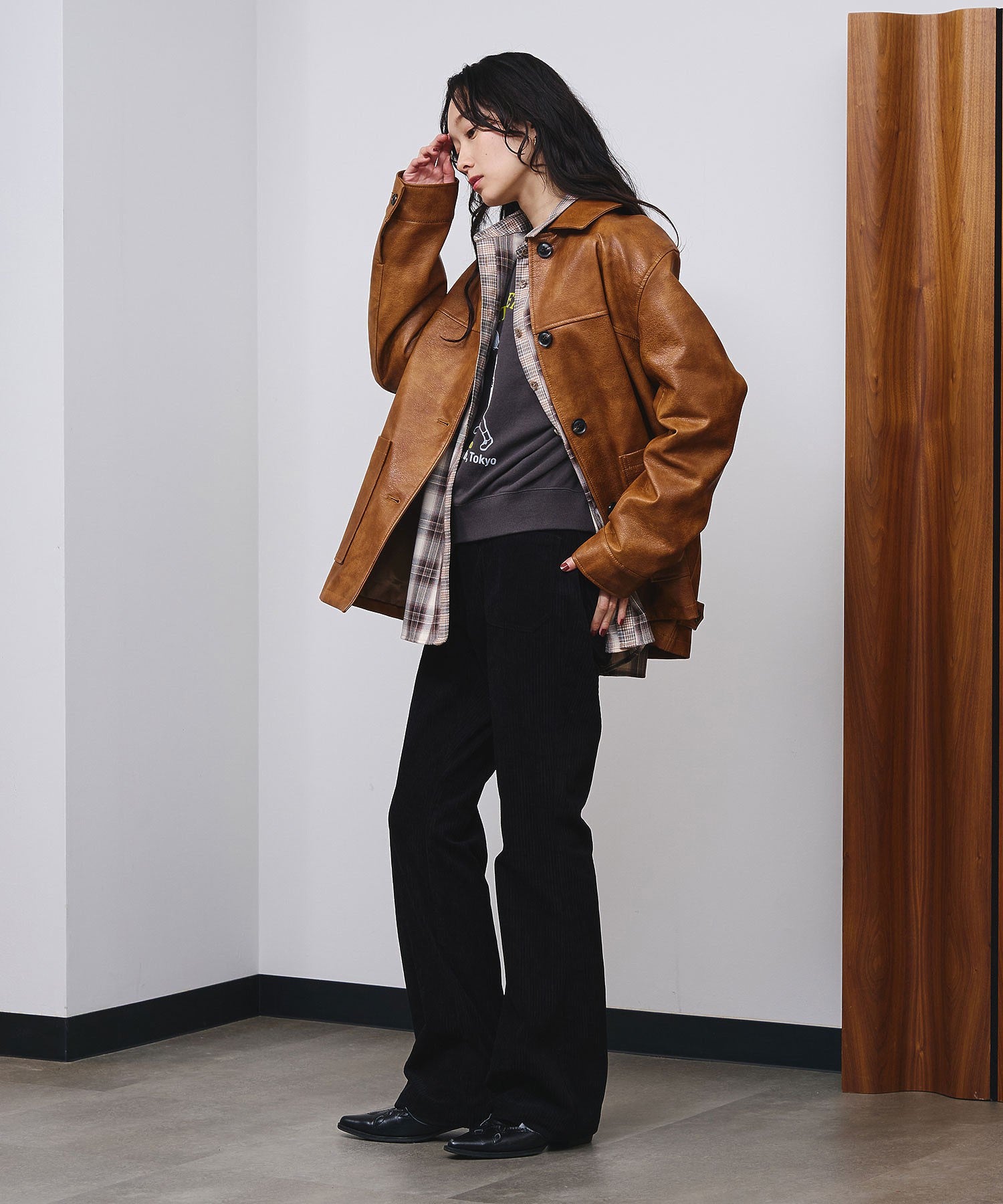 model:161cm 着用サイズ:ONE SIZE