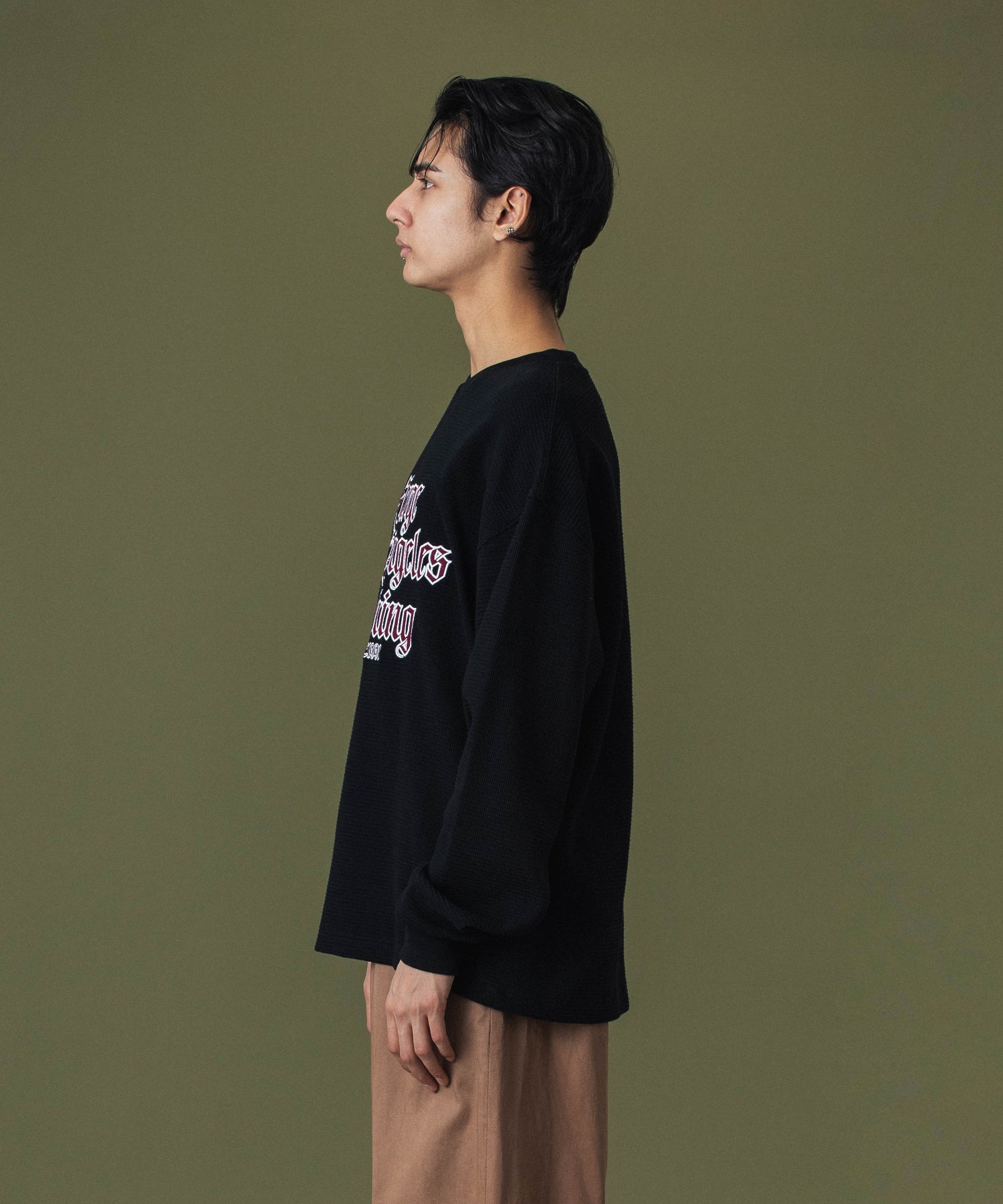 OLD ENGLISH THERMAL L/S TOP