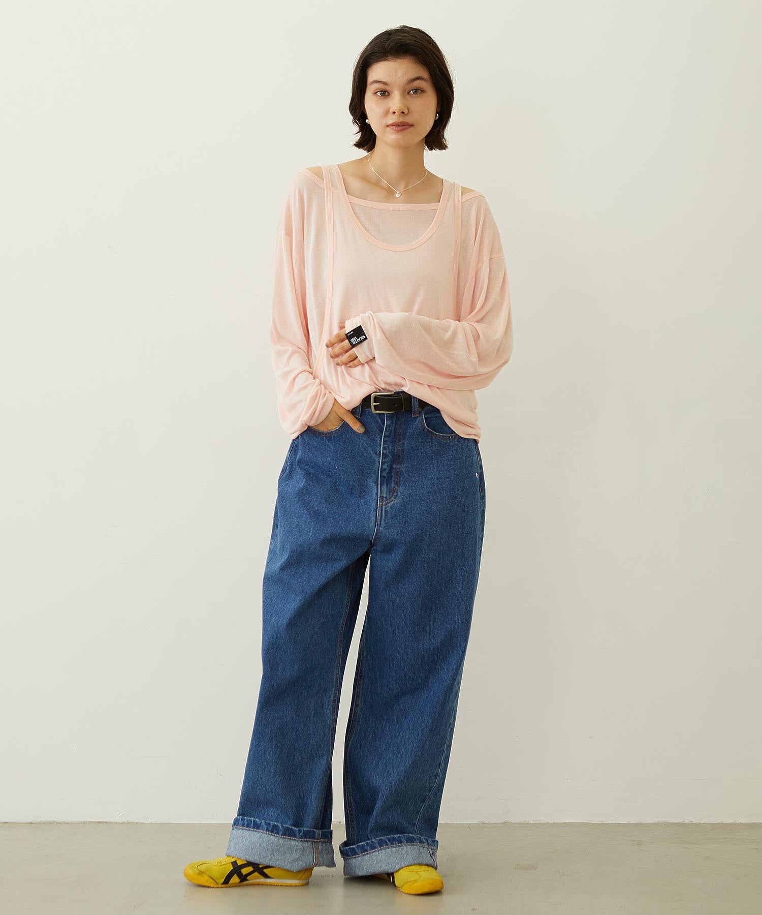 LAYERED LOOK L/S TOP