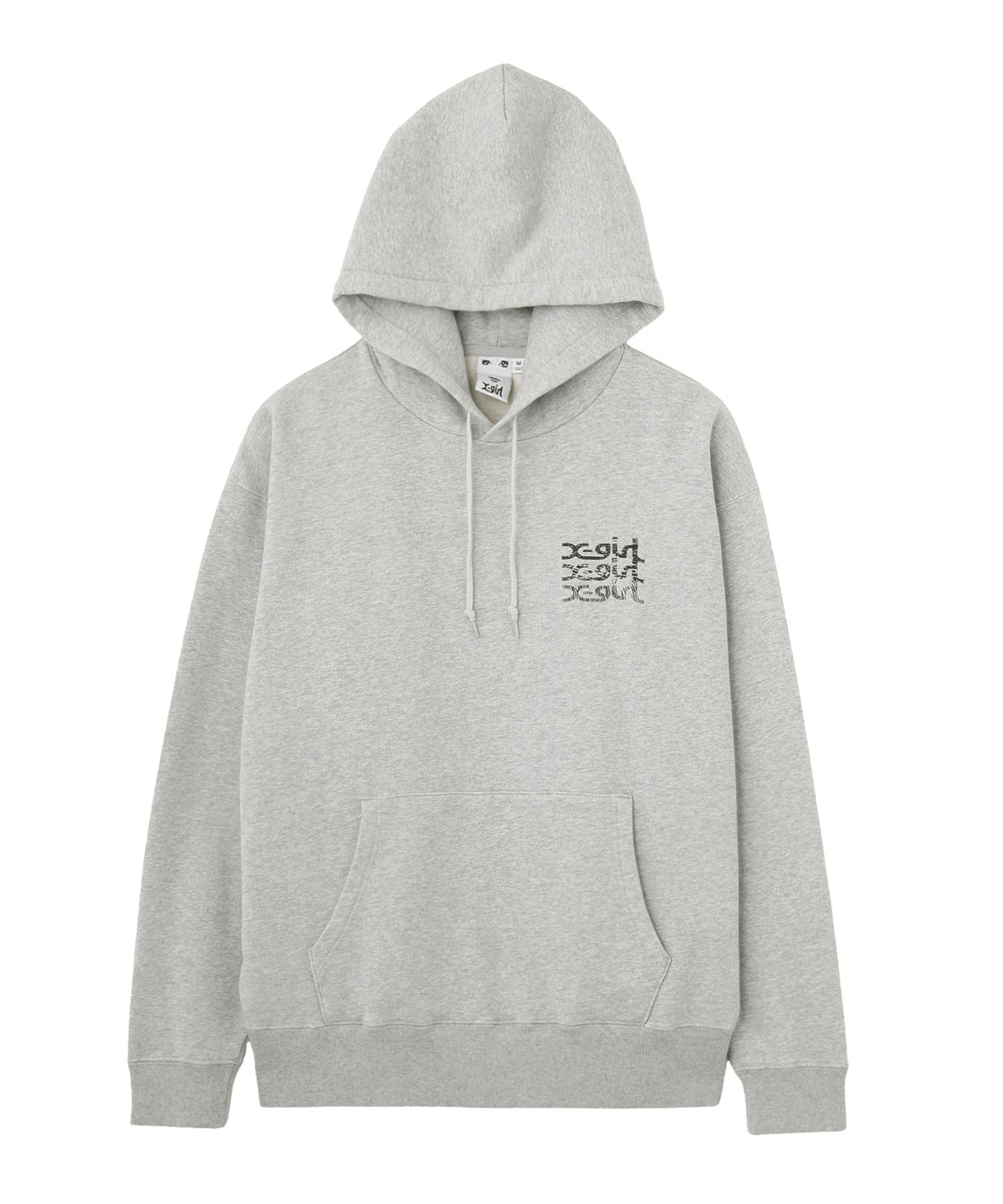 GEOMETRIC MILLS LOGO SWEAT HOODIE