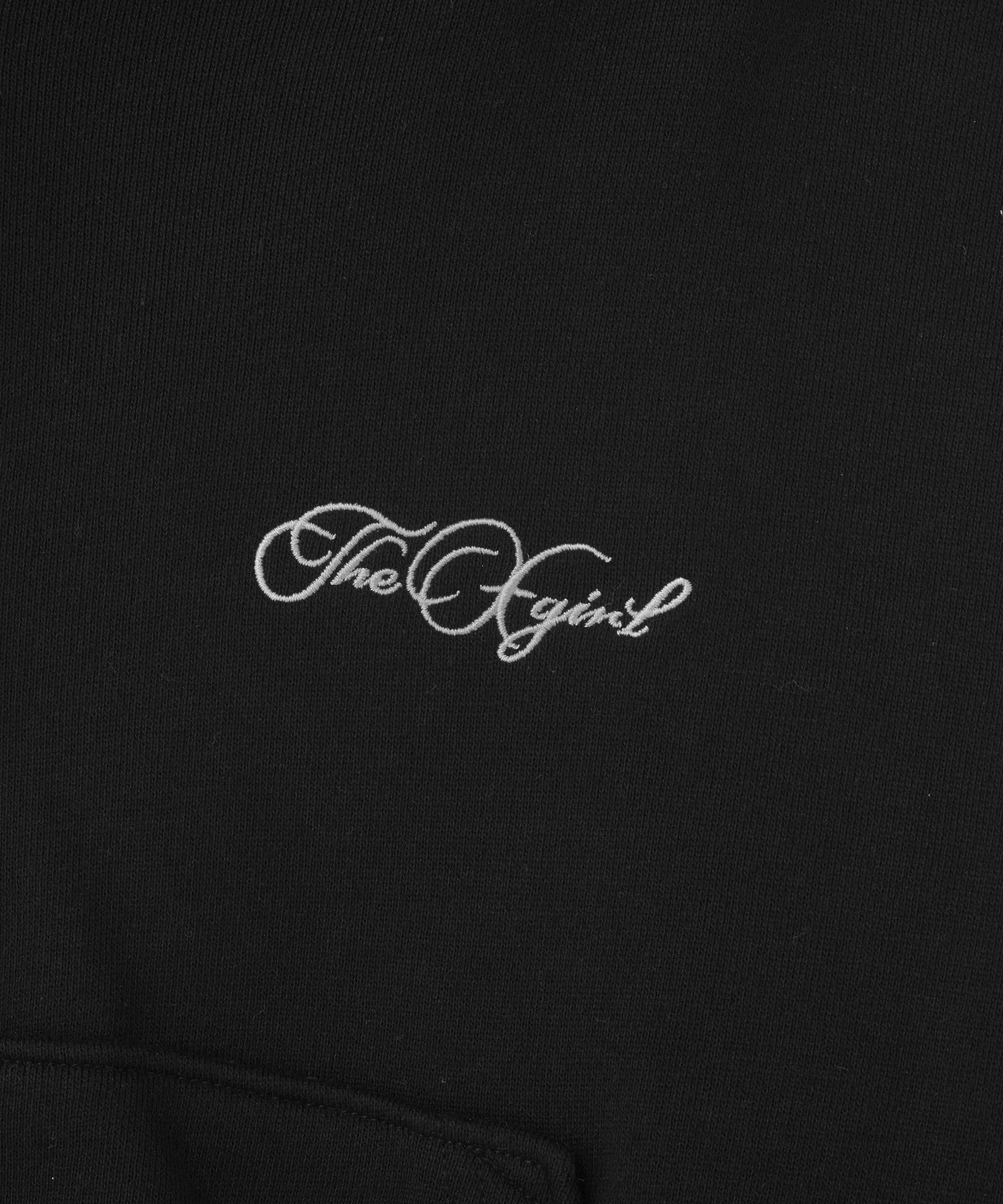 ONE POINT PENCIL SCRIPT LOGO ZIP UP SWEAT HOODIE